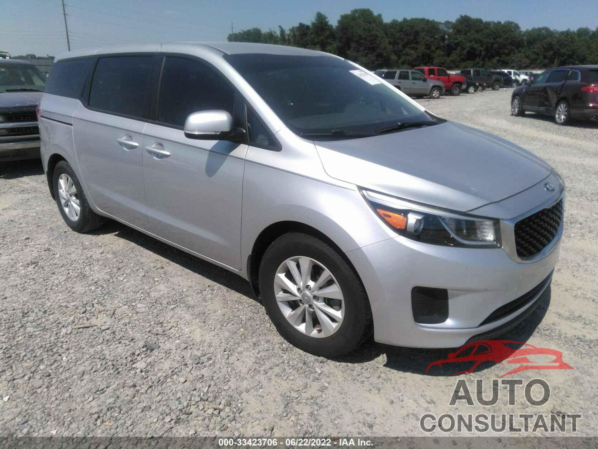 KIA SEDONA 2016 - KNDMA5C1XG6206823