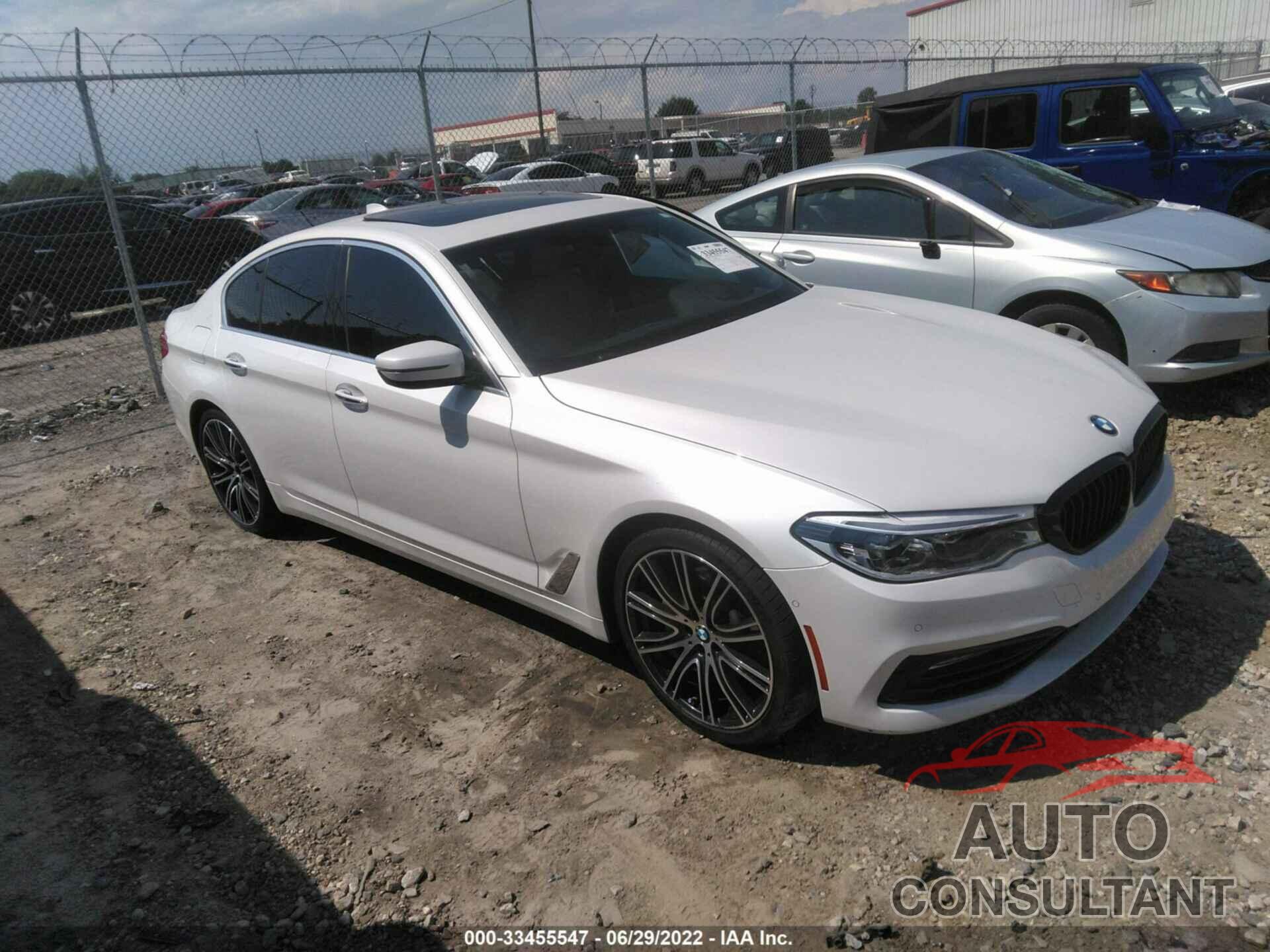 BMW 5 SERIES 2017 - WBAJE5C3XHG913535