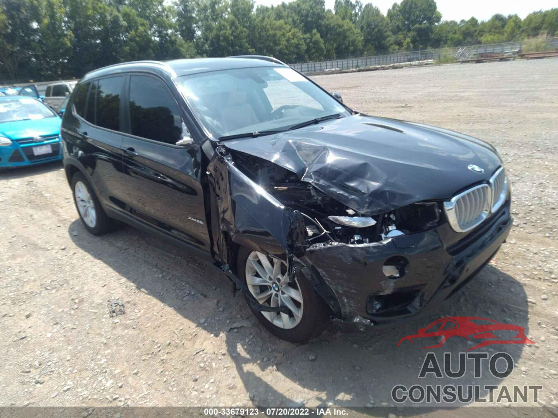 BMW X3 2016 - 5UXWX9C50G0D73648