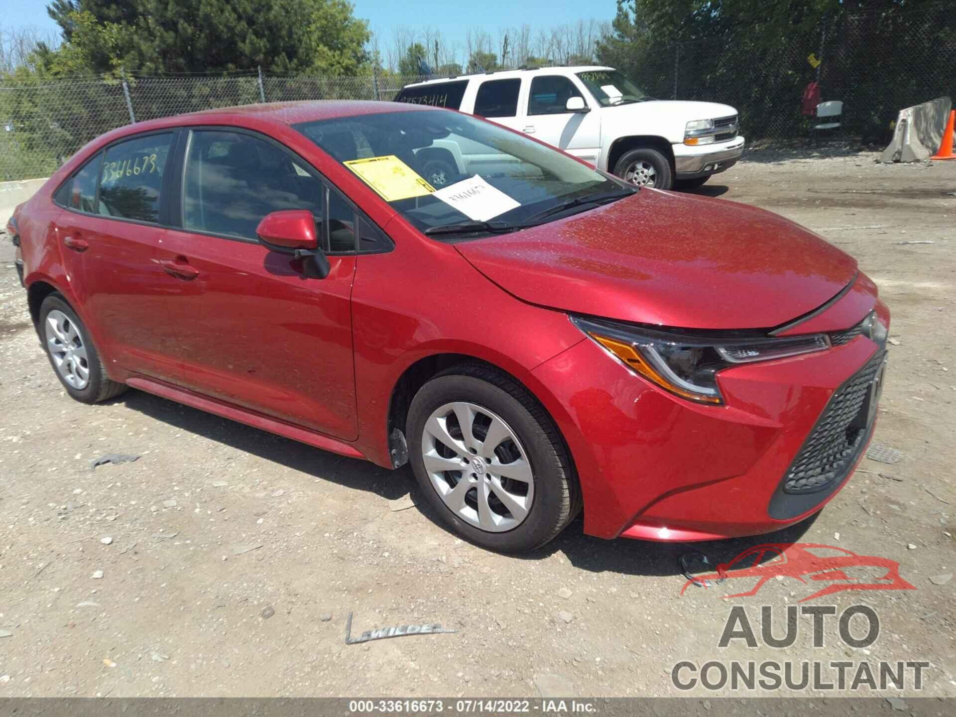 TOYOTA COROLLA 2021 - 5YFEPMAE5MP160549