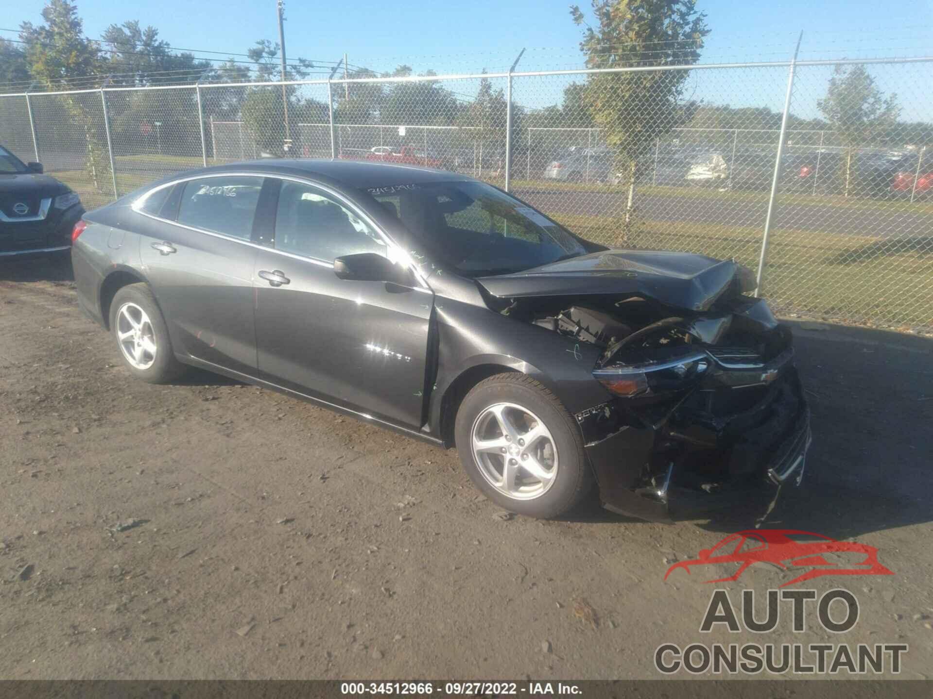 CHEVROLET MALIBU 2018 - 1G1ZB5ST5JF195560