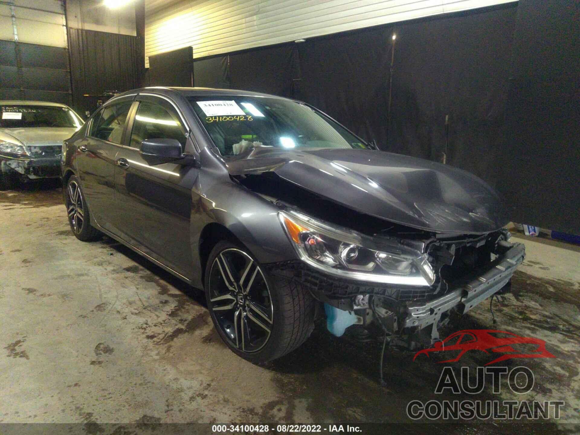 HONDA ACCORD SEDAN 2017 - 1HGCR2F81HA013326