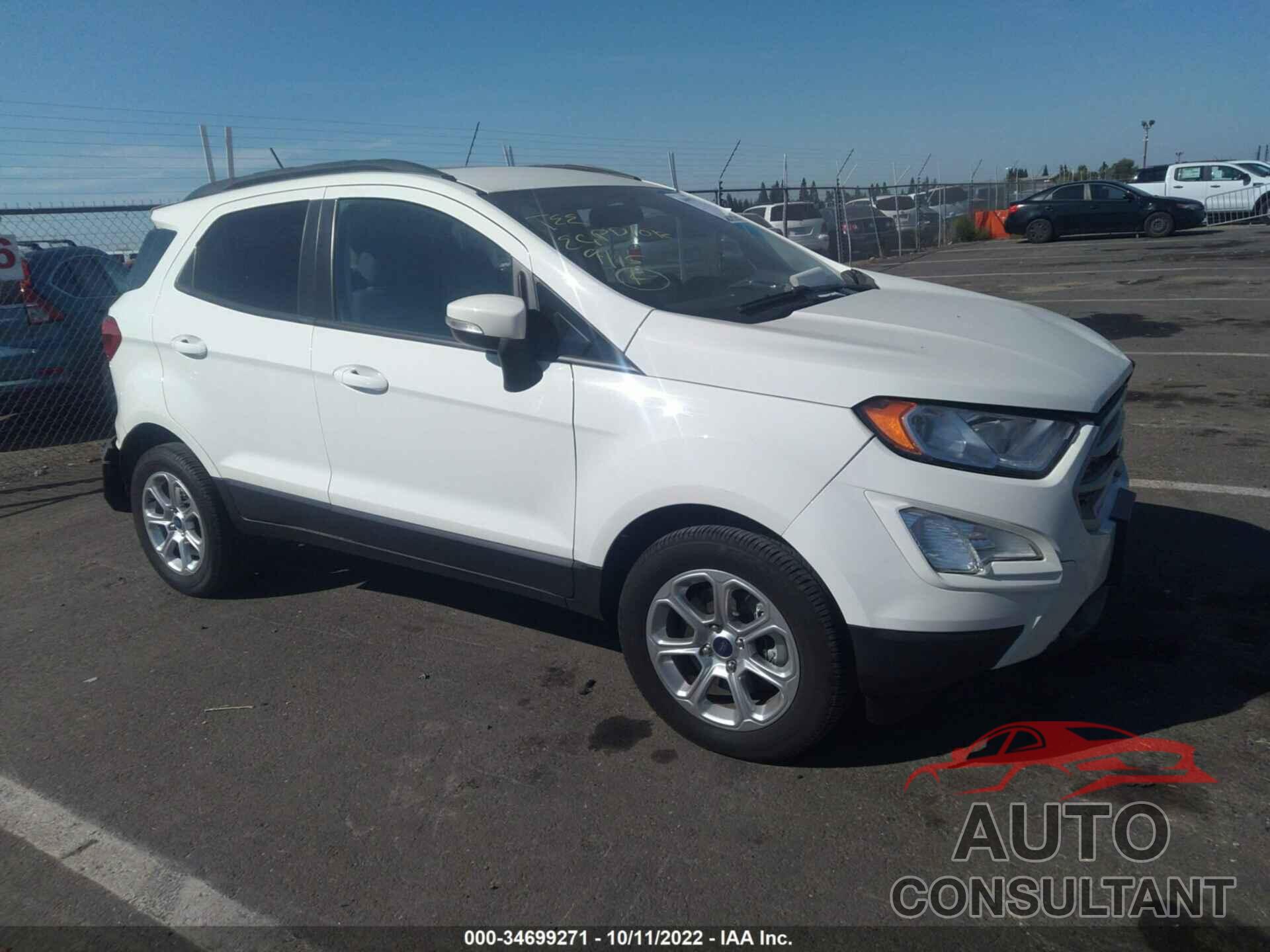 FORD ECOSPORT 2020 - MAJ3S2GE9LC344830