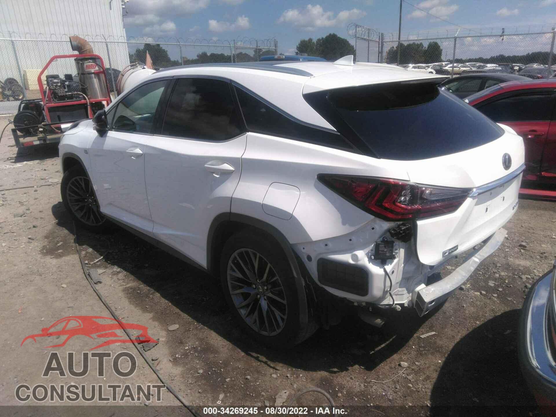 LEXUS RX 2017 - 2T2BZMCA8HC092868