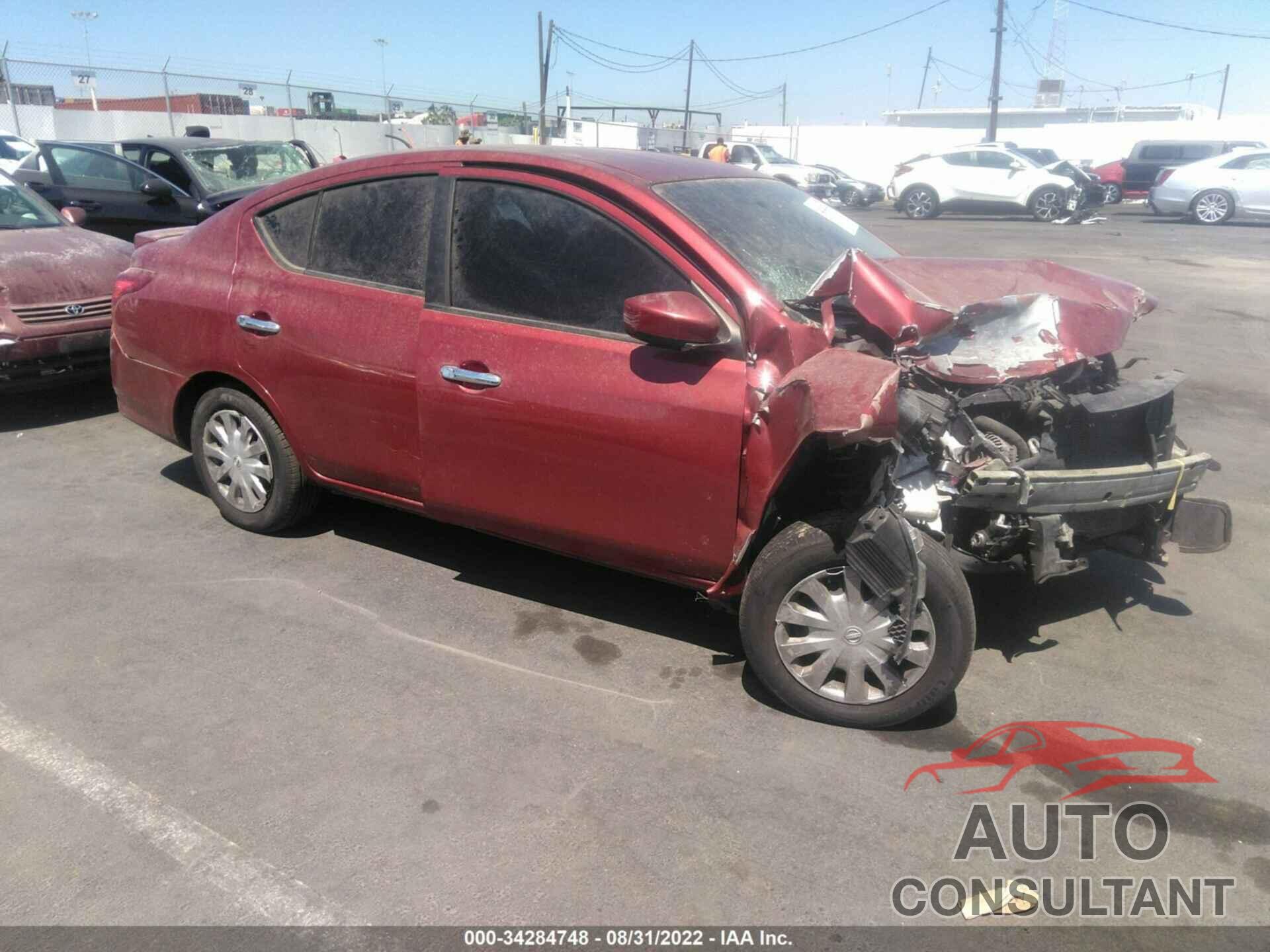 NISSAN VERSA 2016 - 3N1CN7AP6GL804273