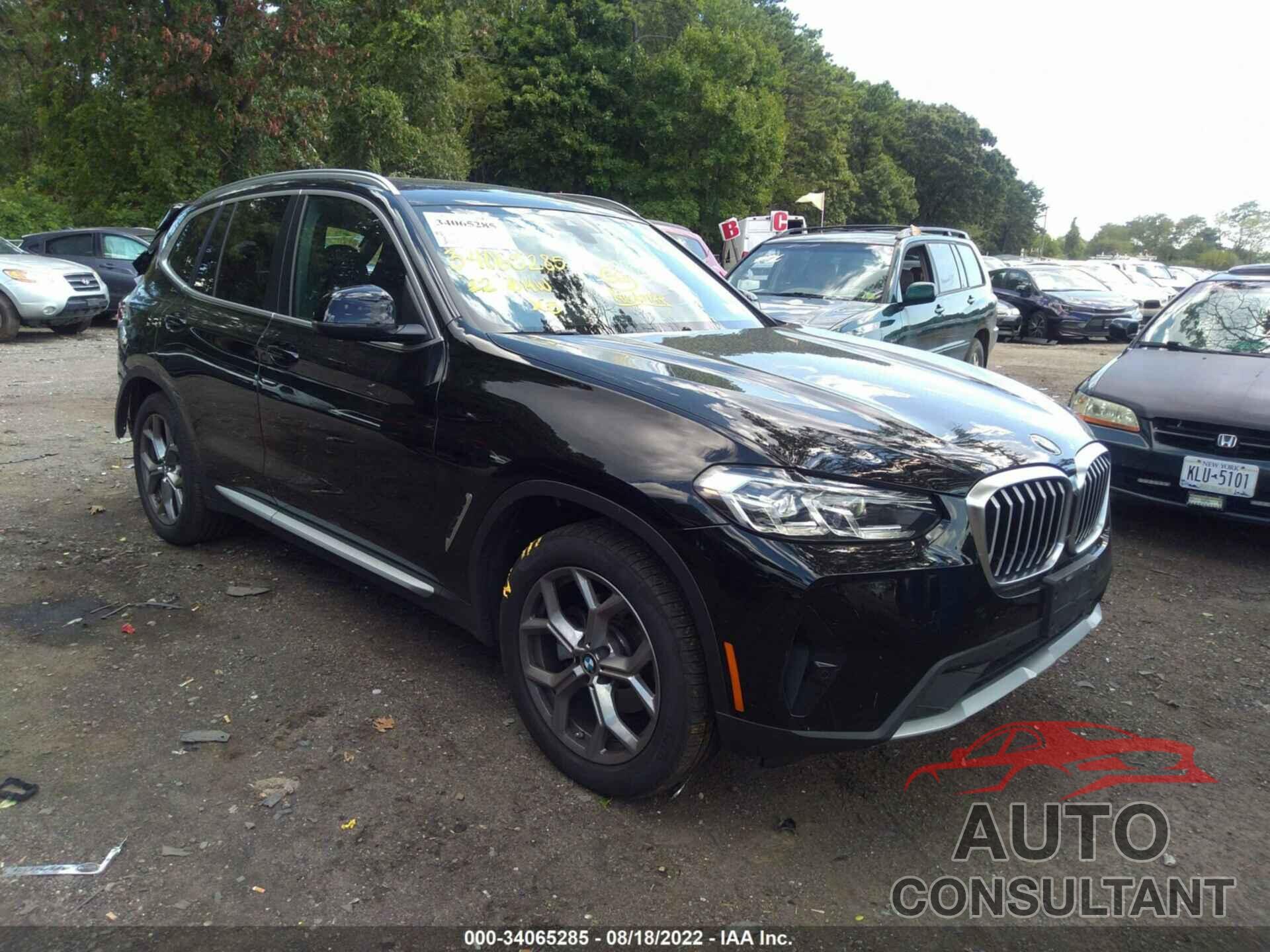 BMW X3 2022 - 5UX53DP07N9J41501