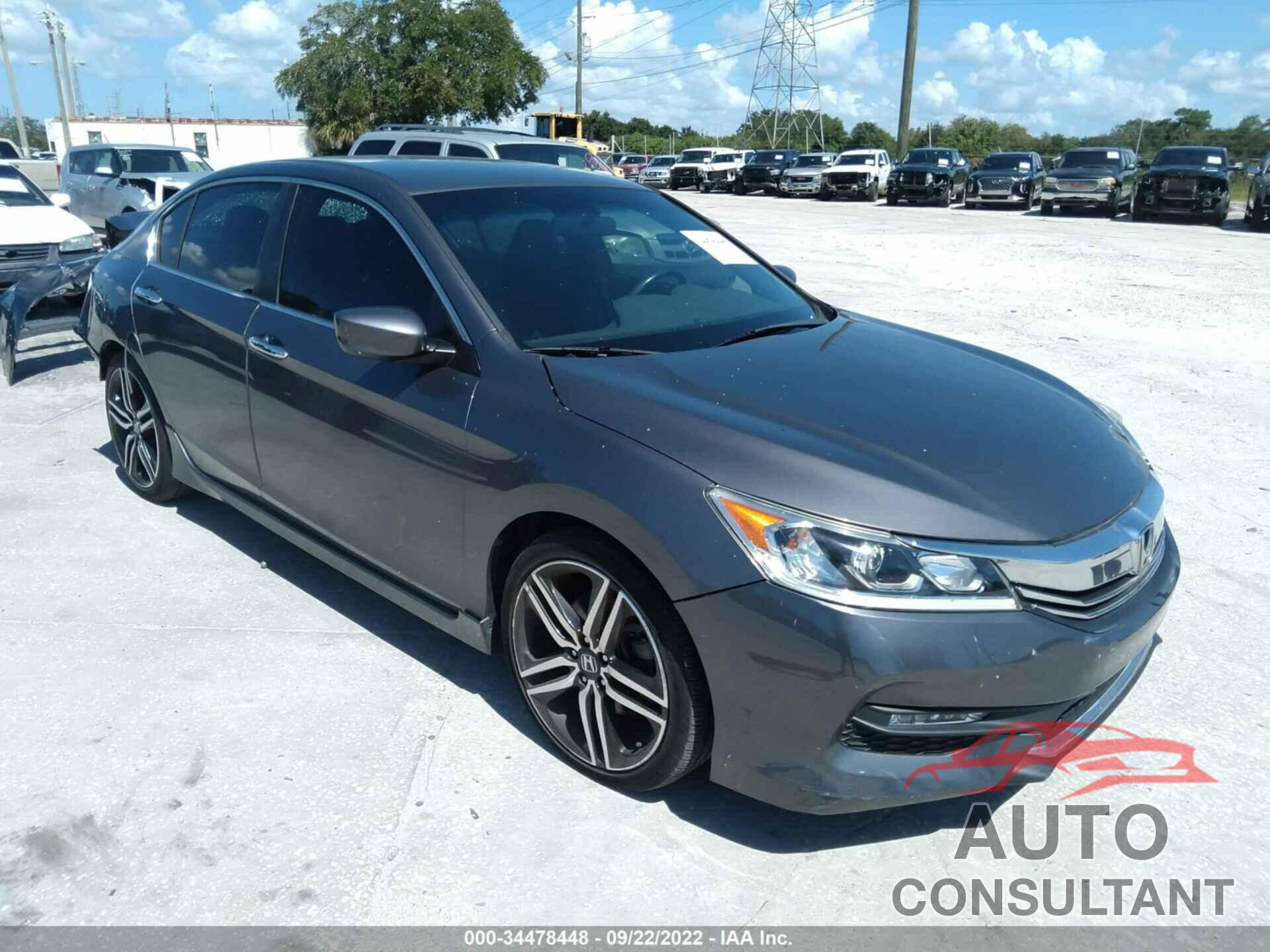 HONDA ACCORD SEDAN 2017 - 1HGCR2F52HA251787