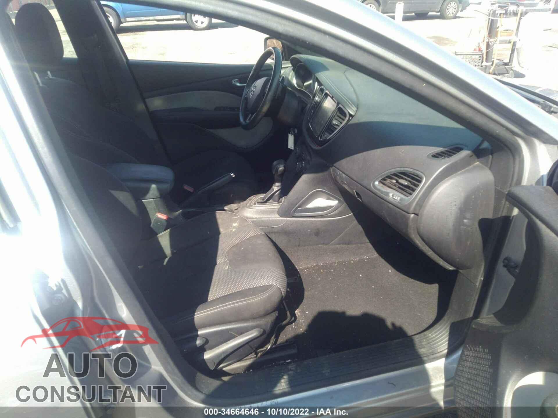 DODGE DART 2016 - 1C3CDFFA5GD791394
