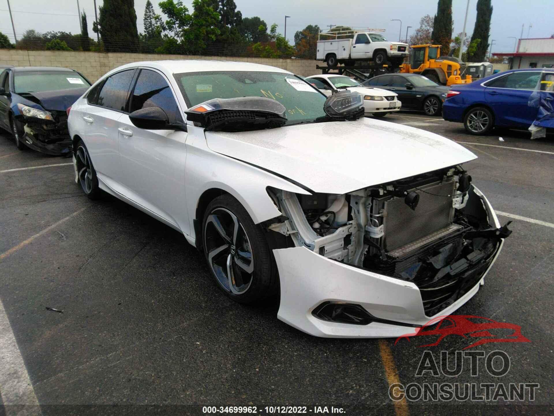 HONDA ACCORD SEDAN 2021 - 1HGCV1F3XMA080012