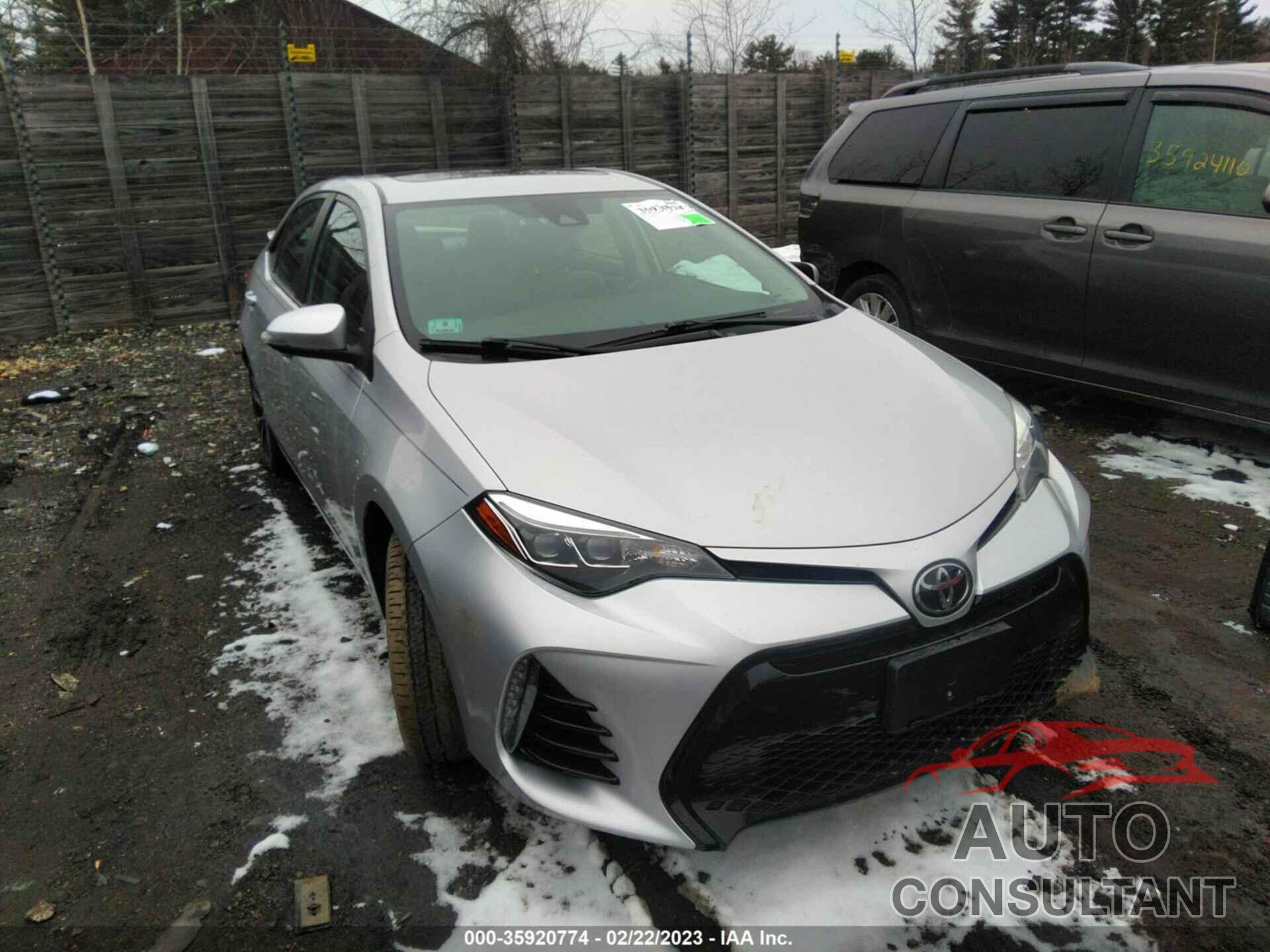 TOYOTA COROLLA 2017 - 2T1BURHE4HC913542