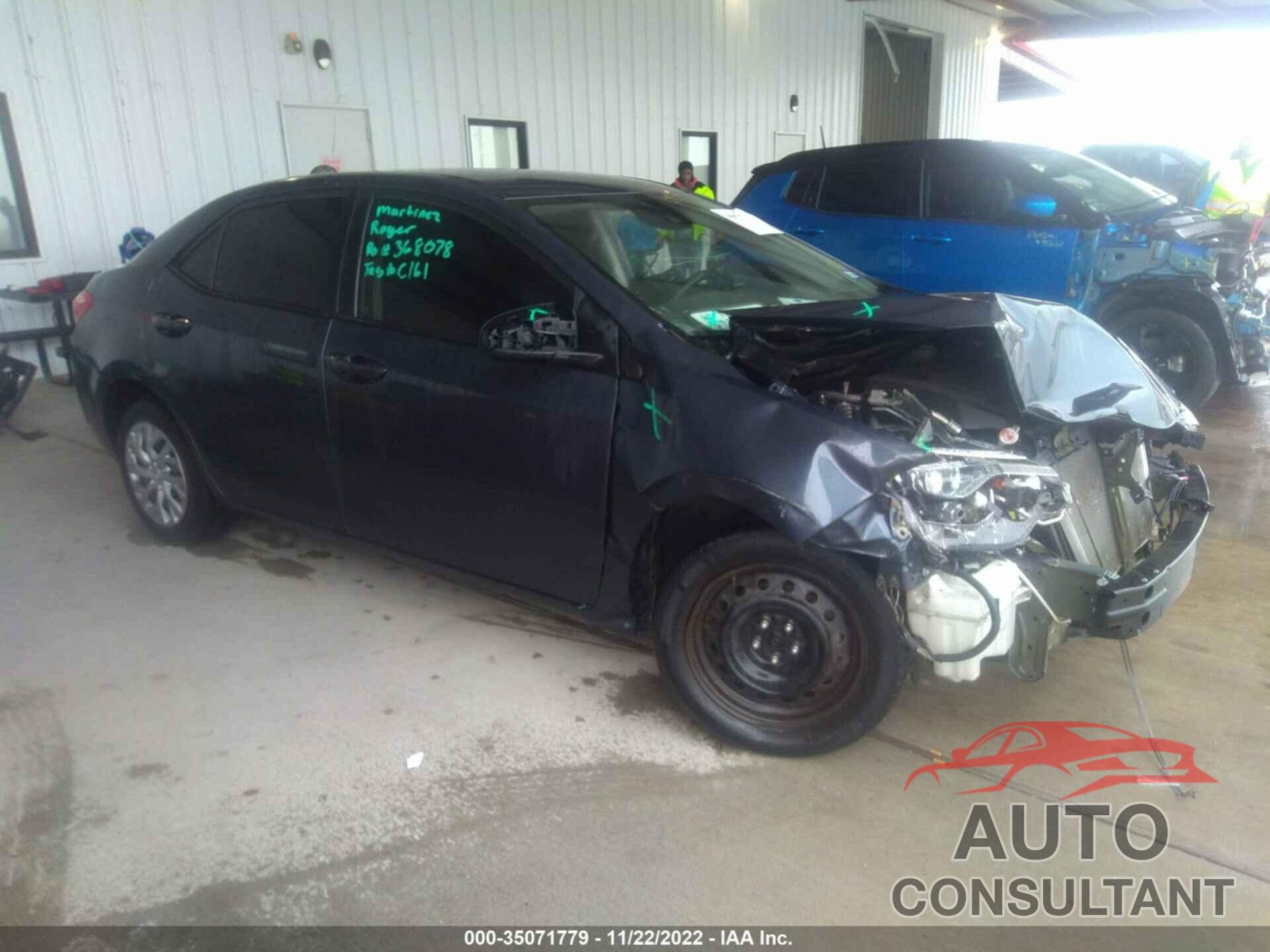 TOYOTA COROLLA 2019 - 5YFBURHEXKP900155