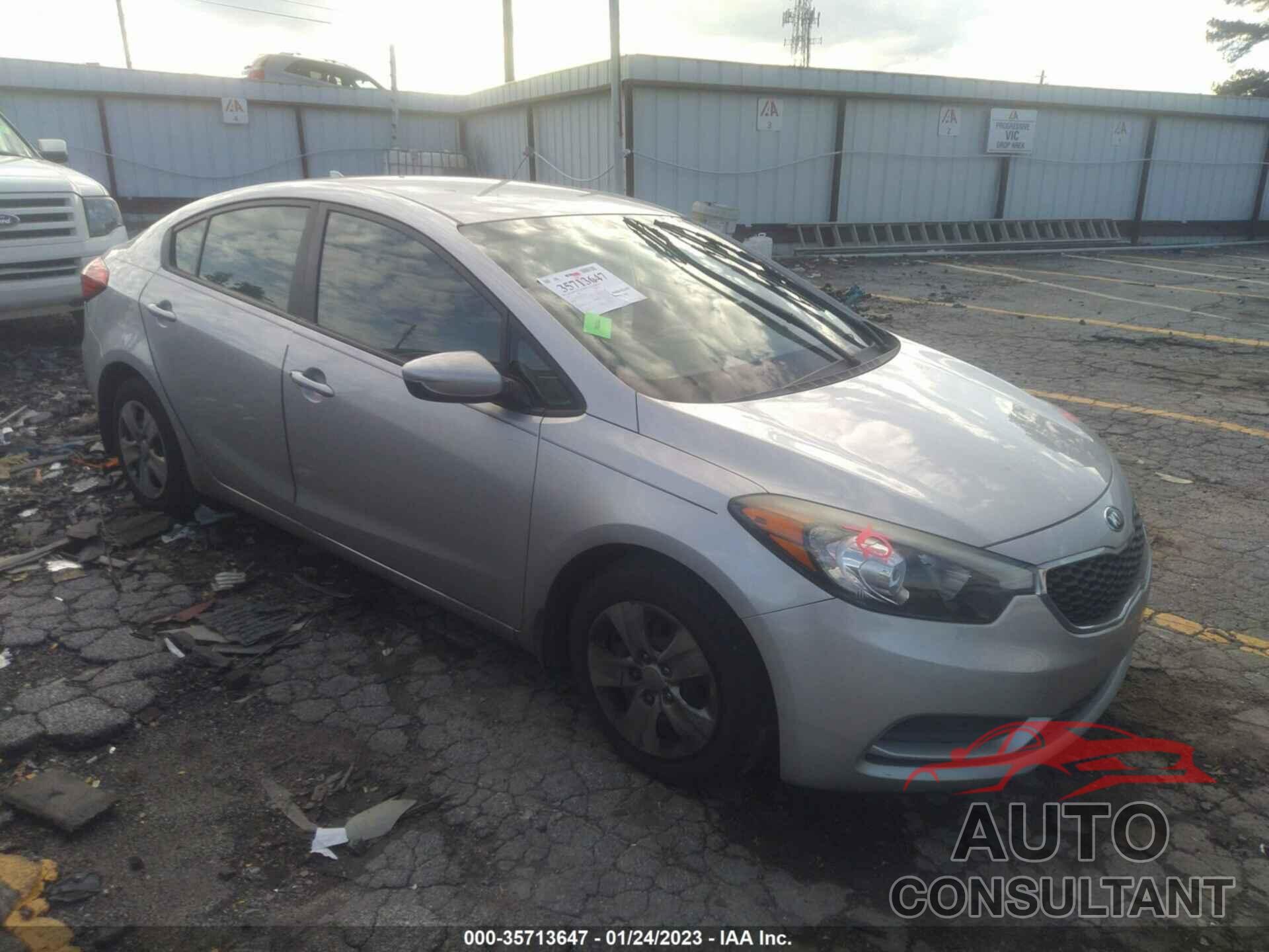 KIA FORTE 2015 - KNAFK4A66F5379058