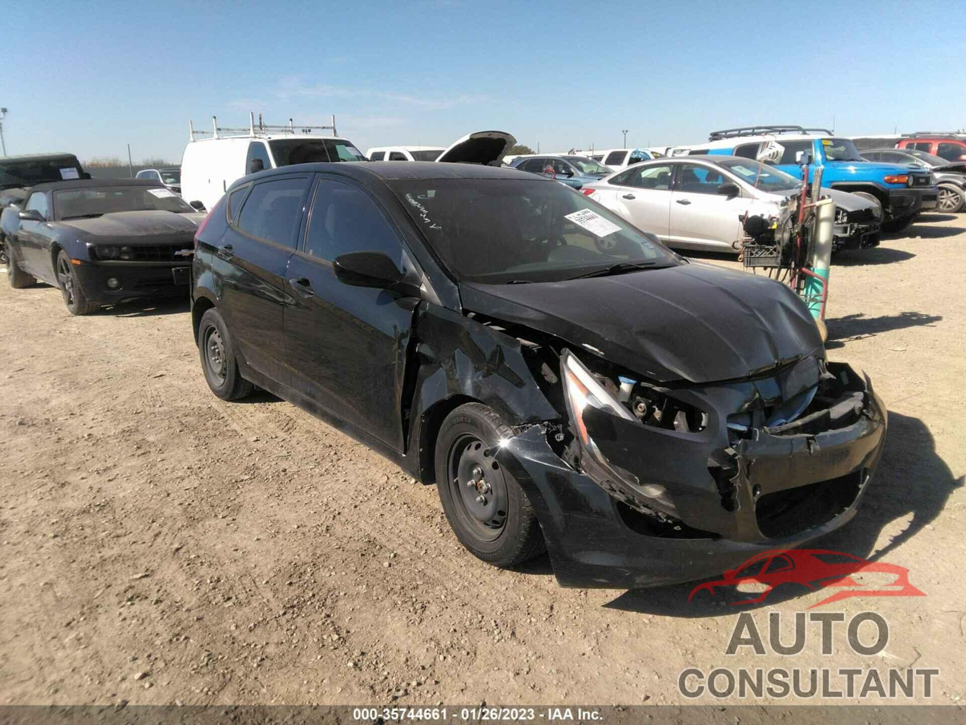 HYUNDAI ACCENT 2016 - KMHCT5AE5GU265569