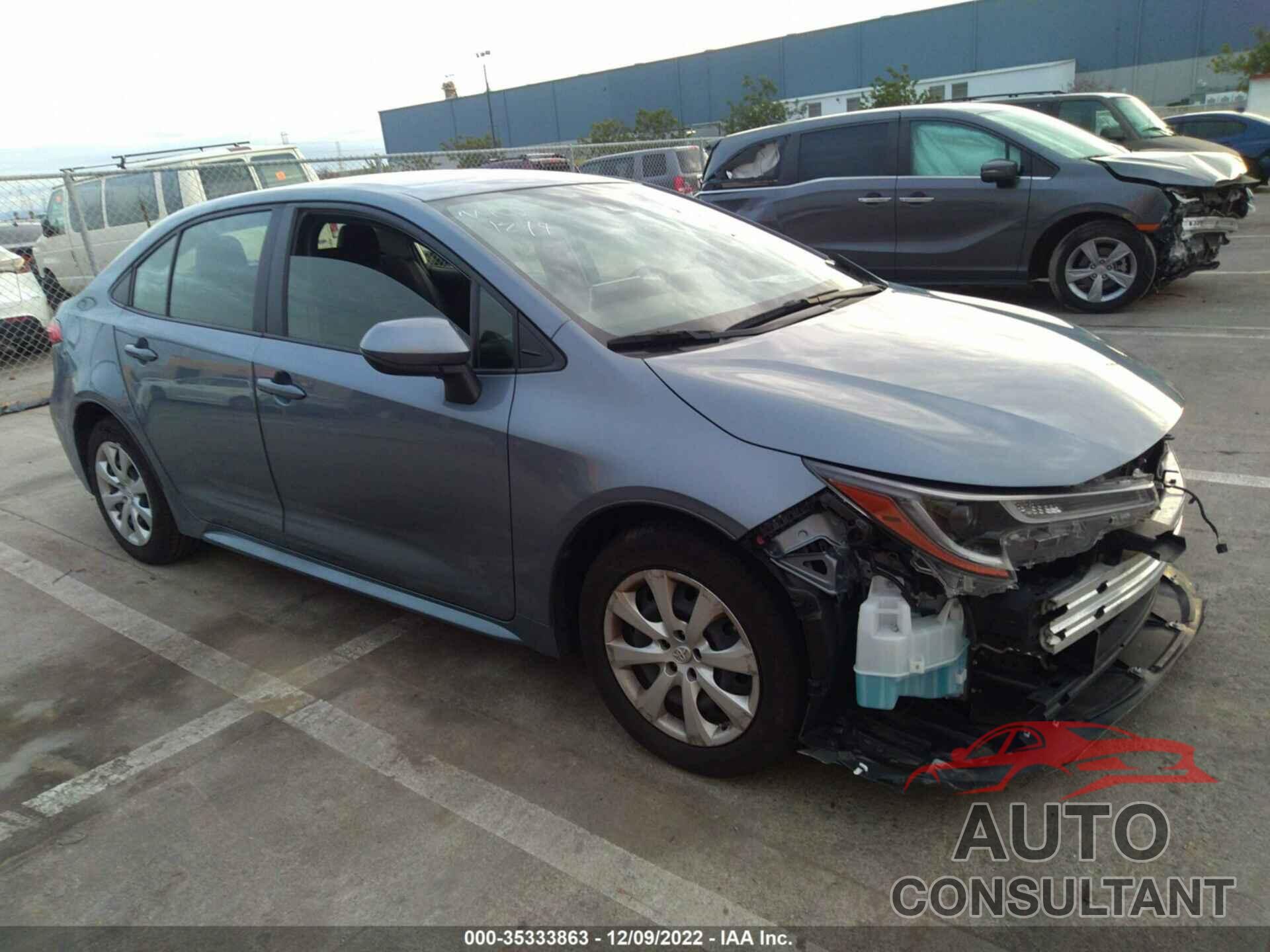 TOYOTA COROLLA 2020 - JTDEPRAEXLJ089817