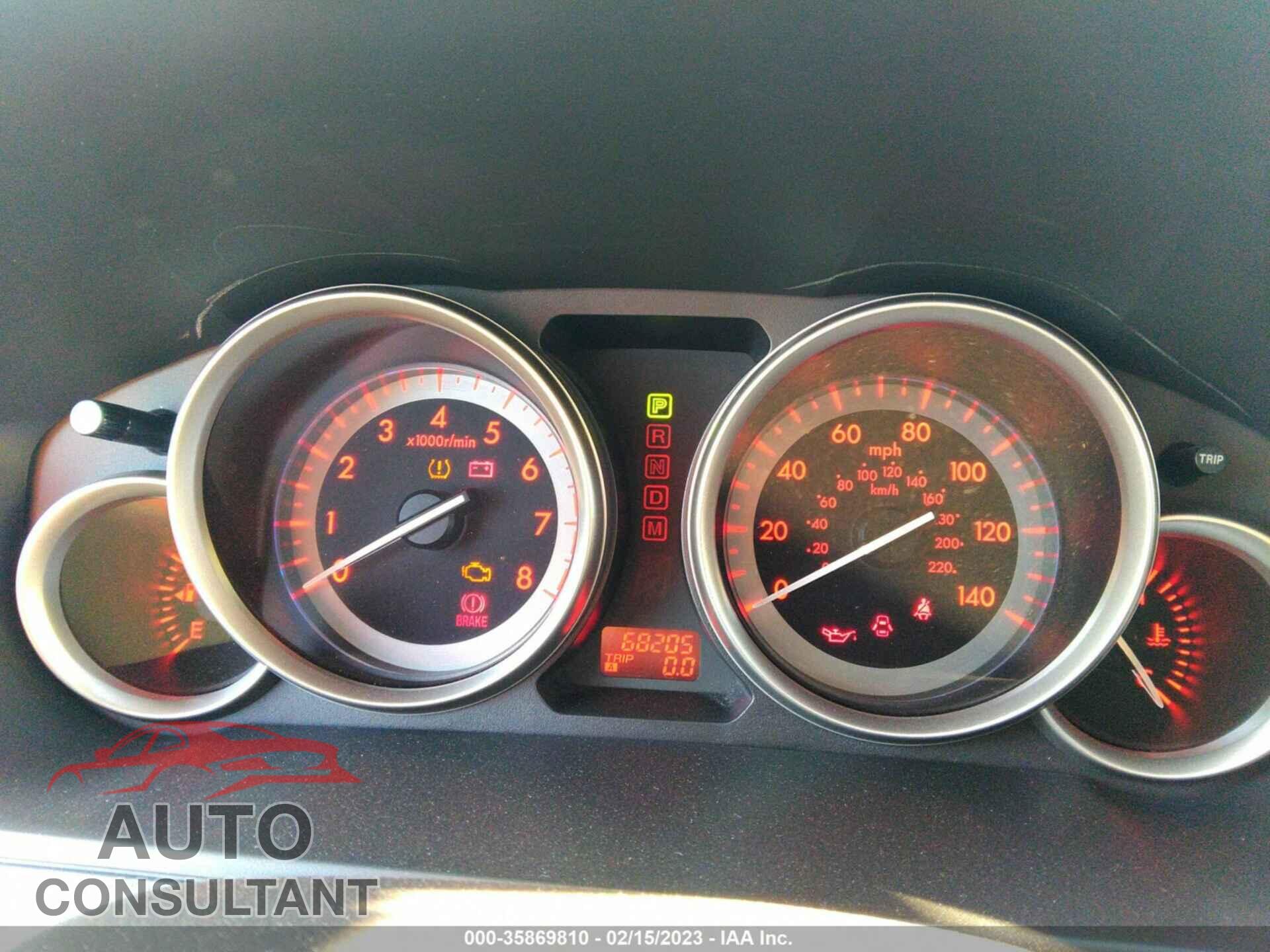 MAZDA CX-9 2012 - JM3TB3DA9C0364764