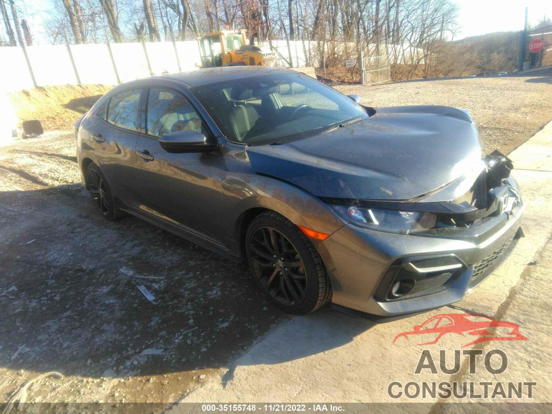 HONDA CIVIC HATCHBACK 2021 - SHHFK7G46MU213689