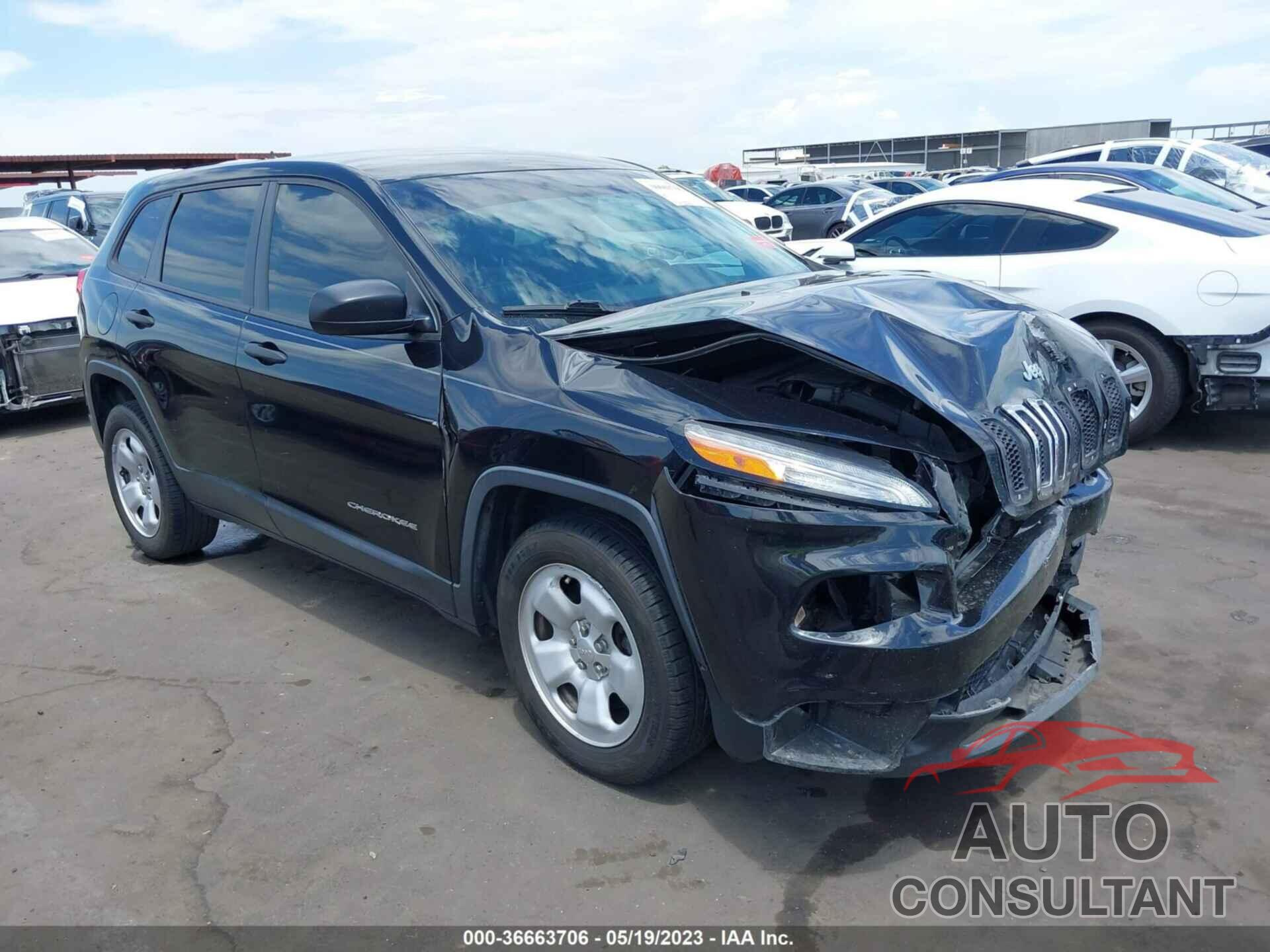 JEEP CHEROKEE 2016 - 1C4PJLAB7GW177567