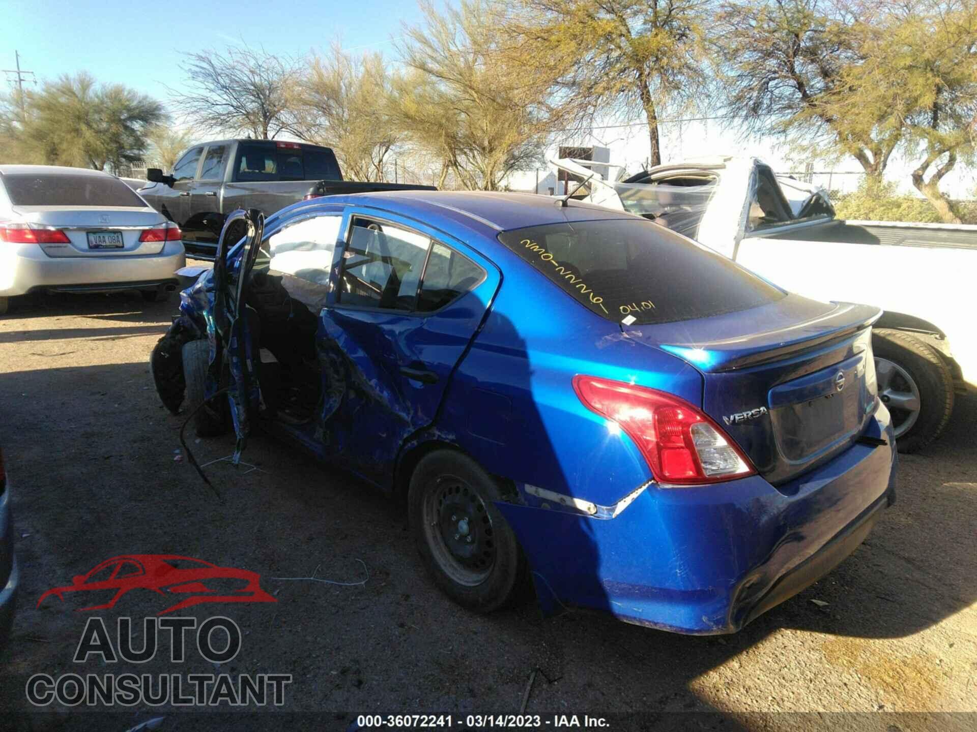 NISSAN VERSA 2016 - 3N1CN7AP1GL864834