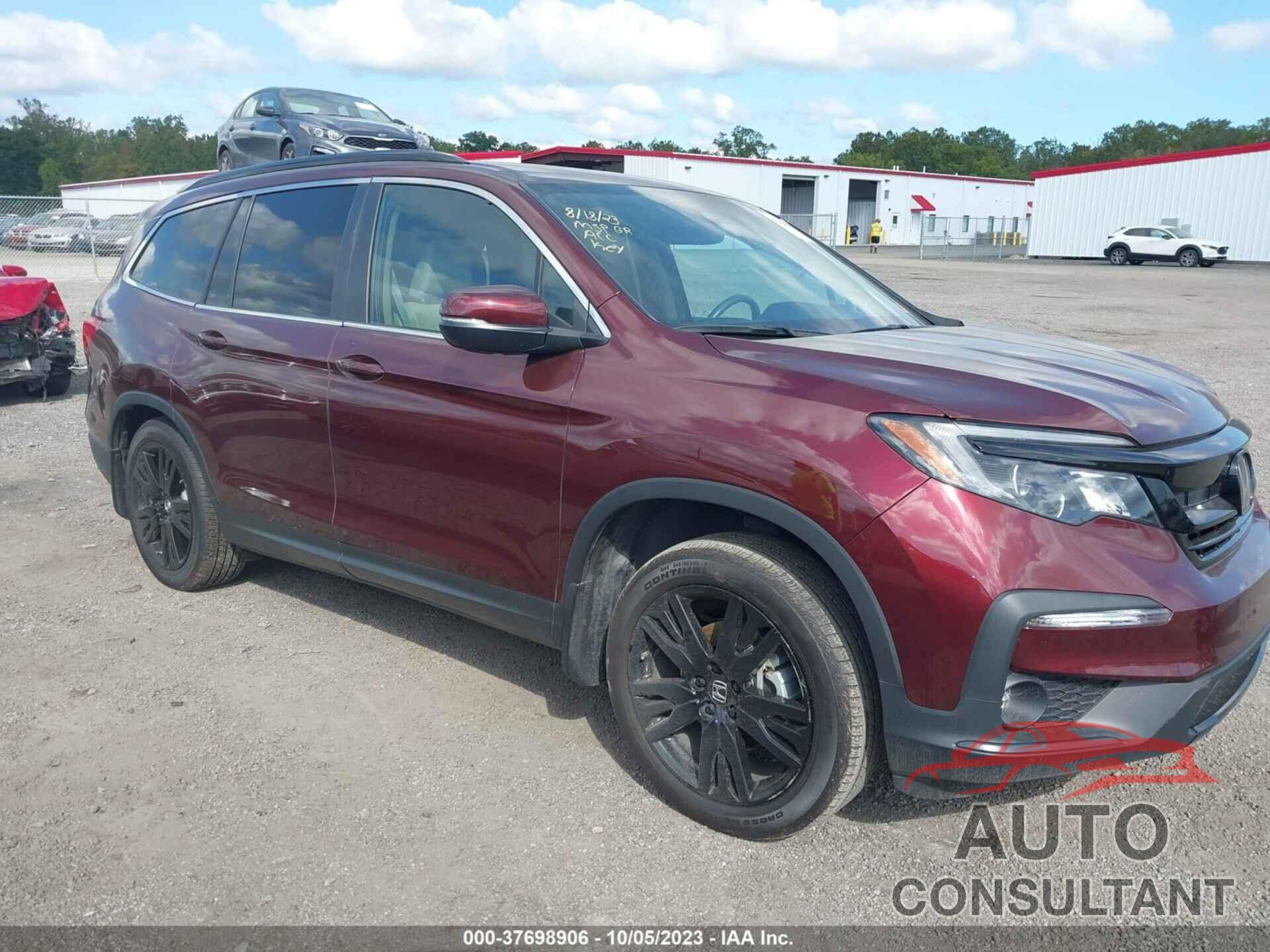 HONDA PILOT 2022 - 5FNYF6H29NB066937