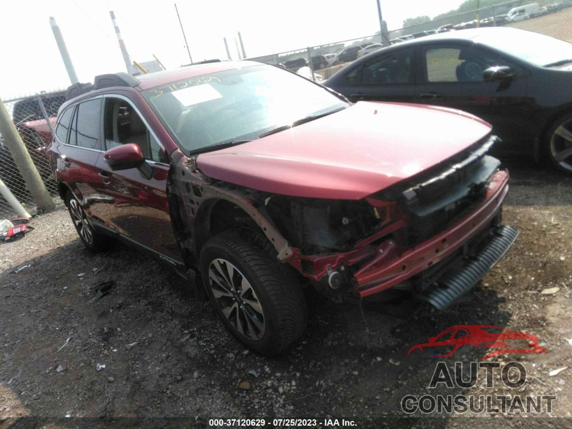 SUBARU OUTBACK 2016 - 4S4BSBNC1G3297916