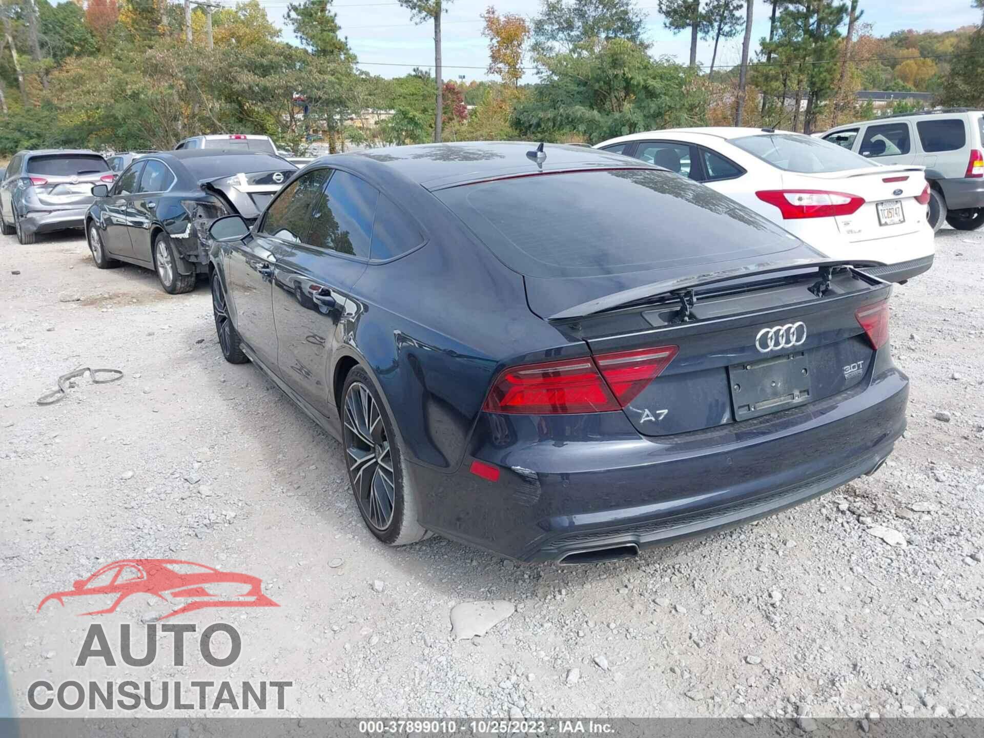 AUDI A7 2017 - WAU22AFC2HN051358