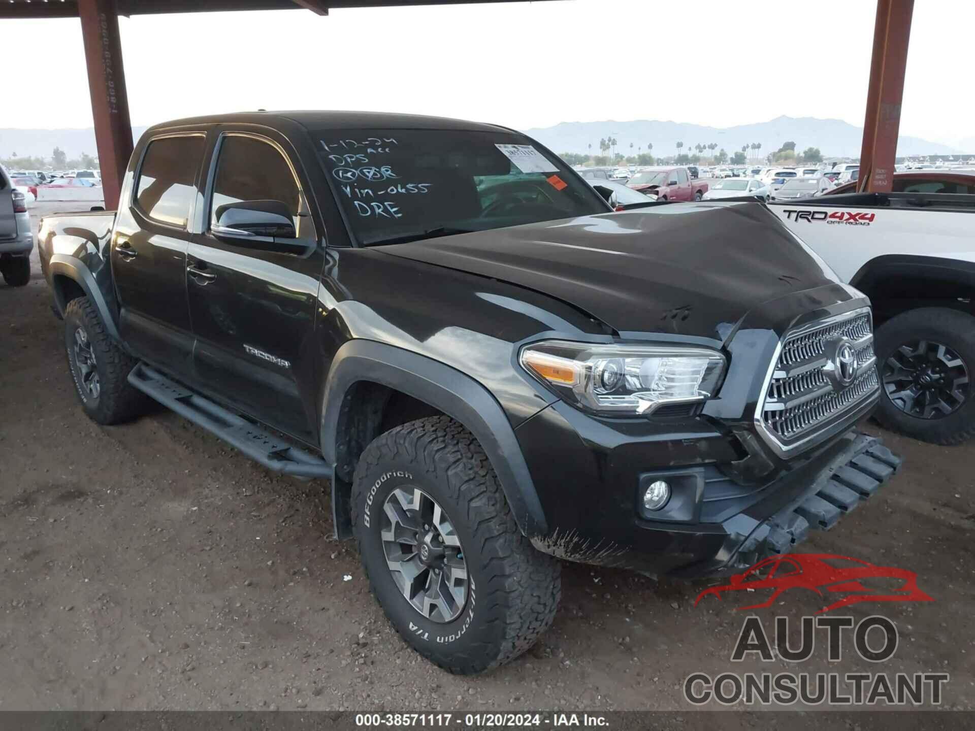 TOYOTA TACOMA 2017 - 3TMAZ5CN1HM050655