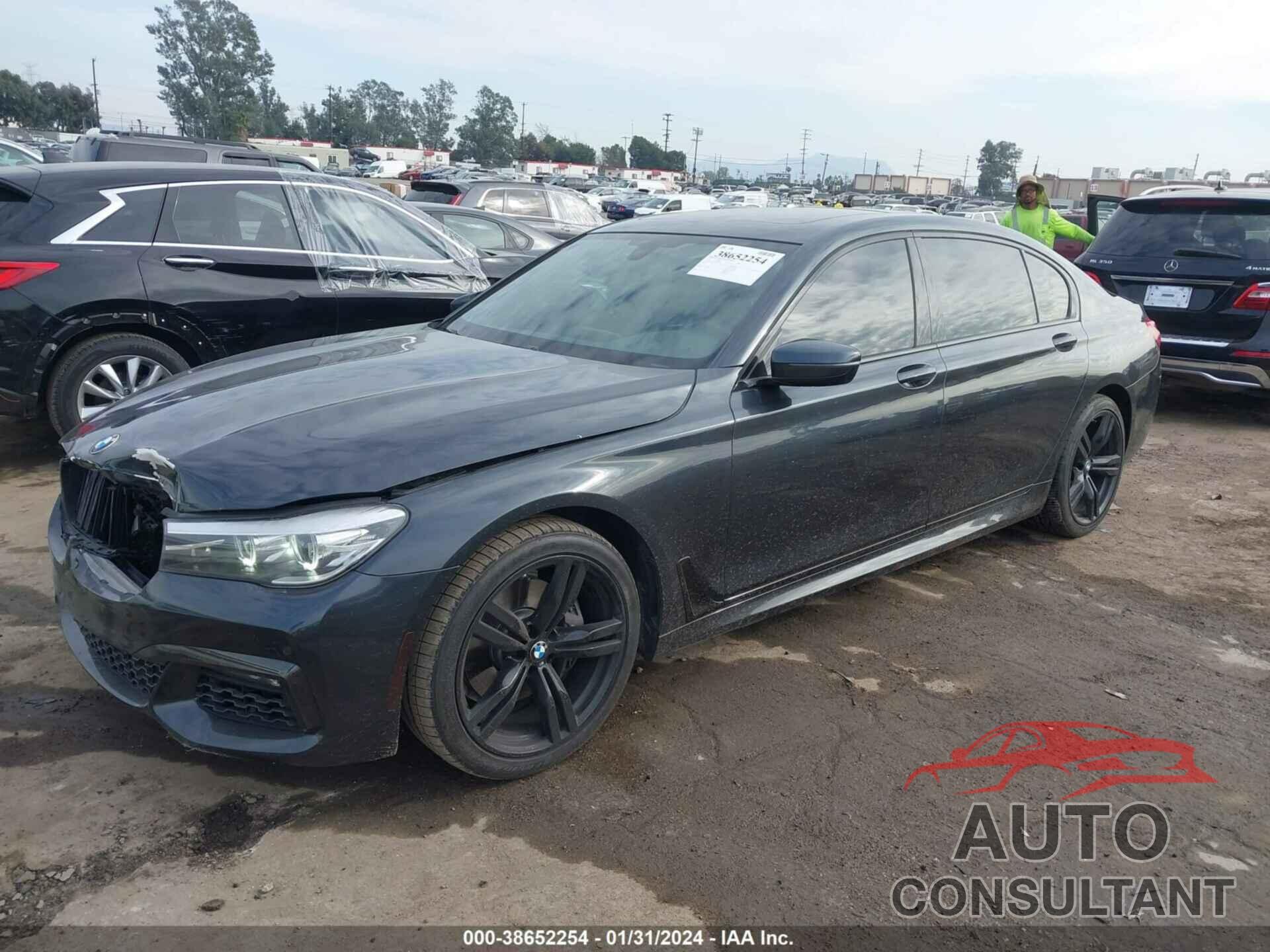 BMW 740I 2016 - WBA7E2C5XGG548296