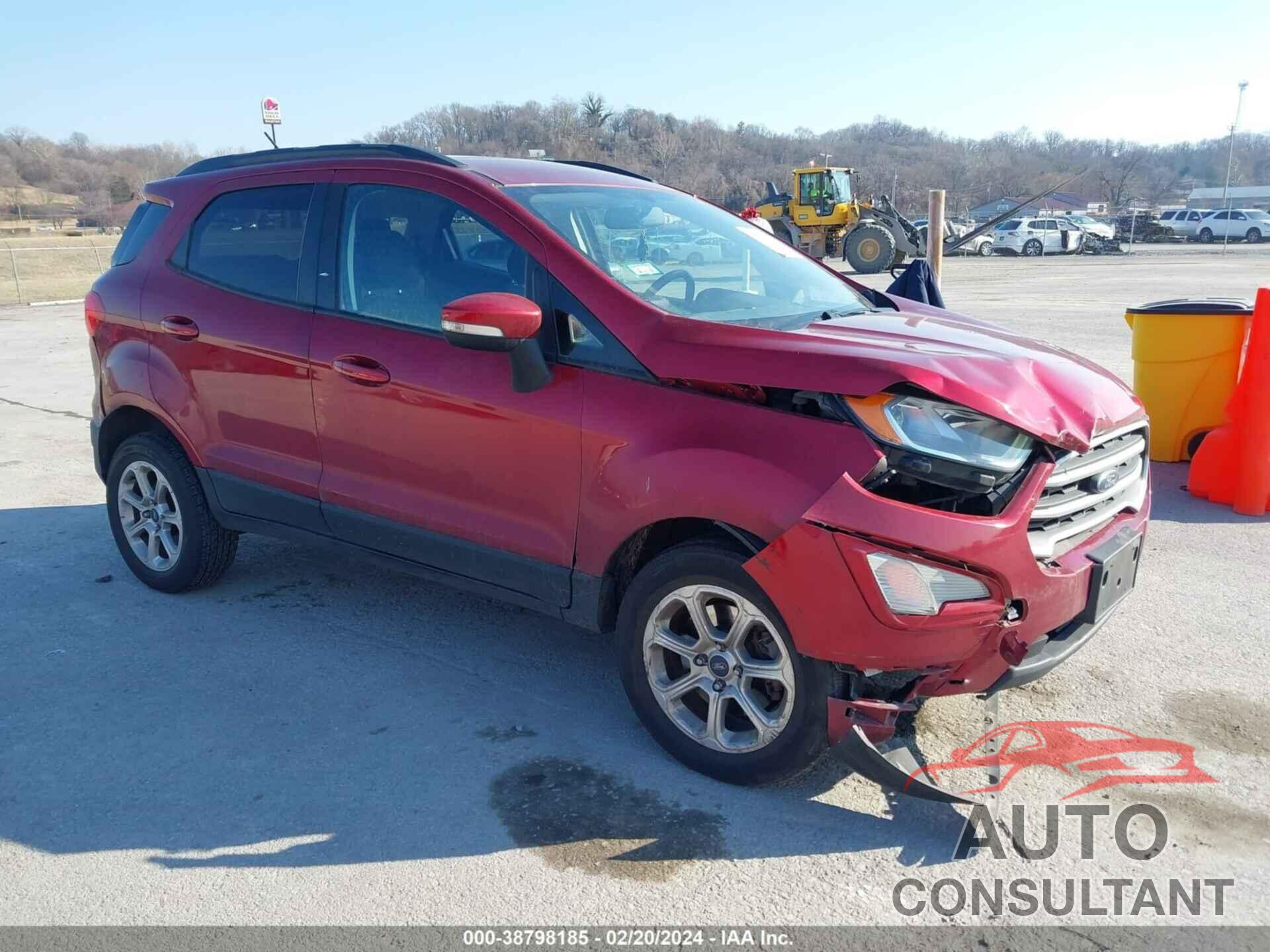 FORD ECOSPORT 2018 - MAJ6P1UL7JC226385