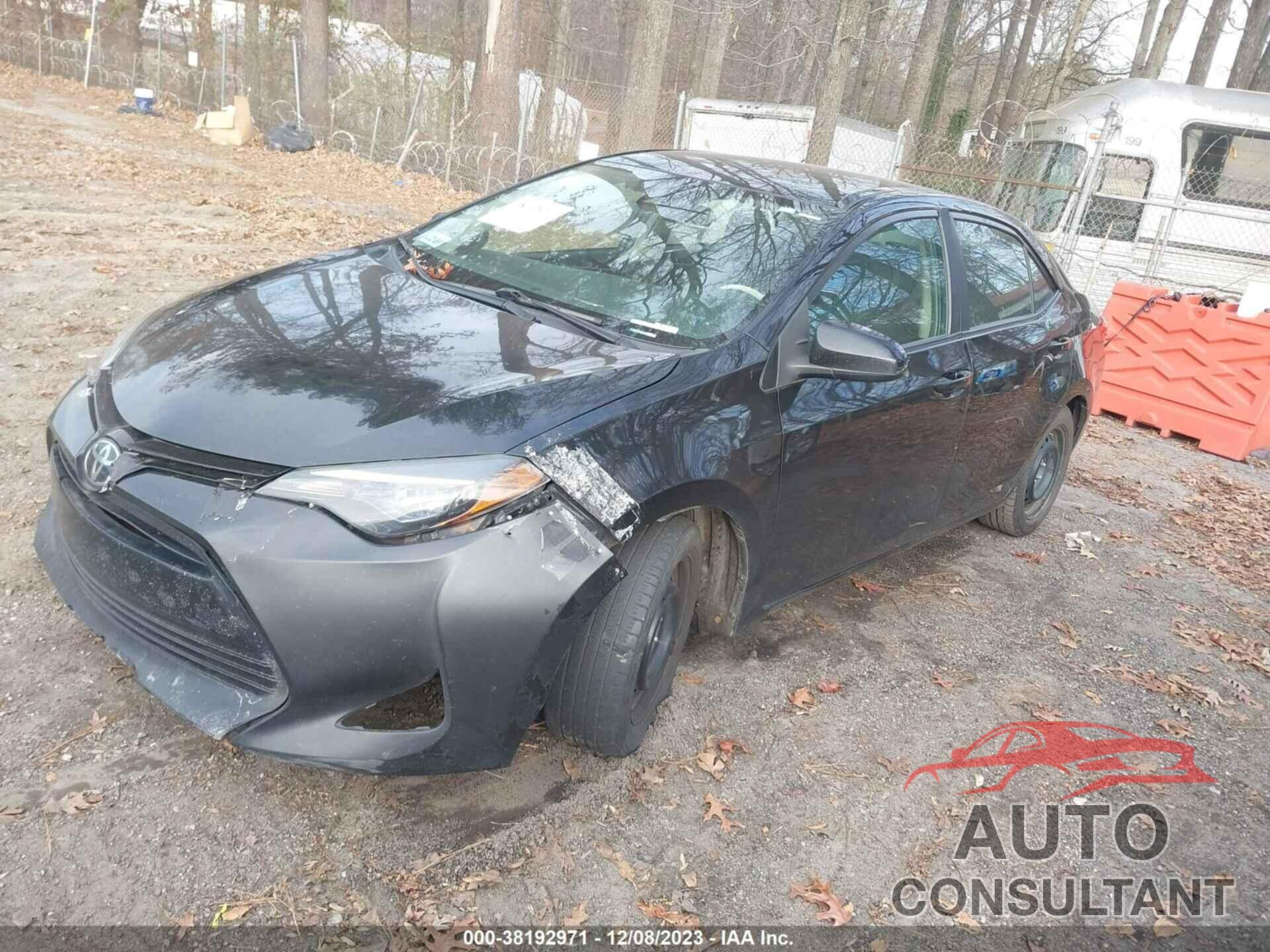 TOYOTA COROLLA 2019 - 2T1BURHEXKC177228