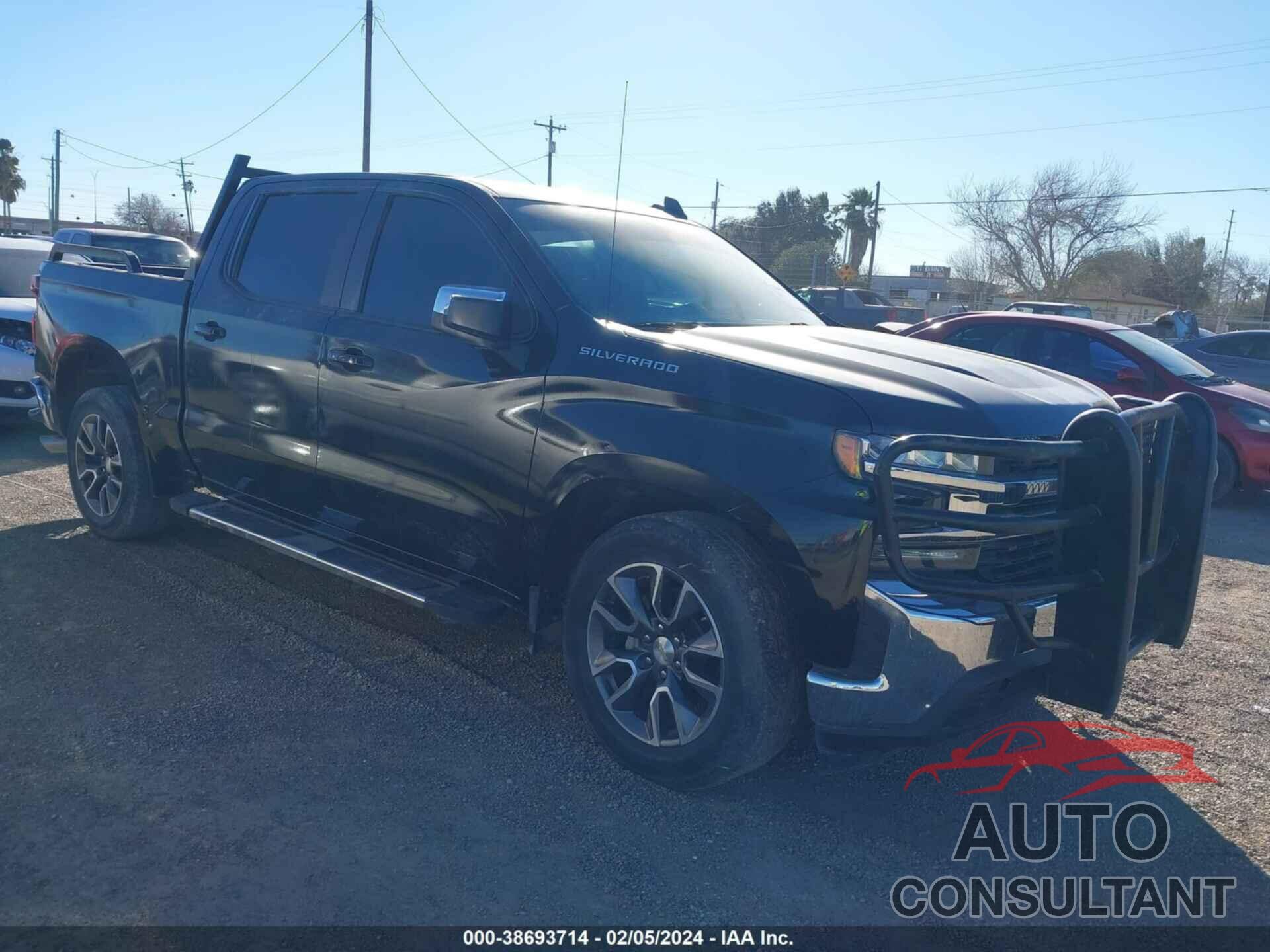 CHEVROLET SILVERADO 1500 2020 - 3GCPWCED5LG209535