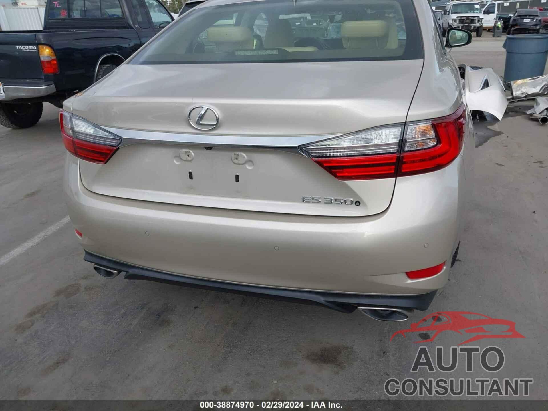 LEXUS ES 350 2016 - JTHBK1GG5G2215303