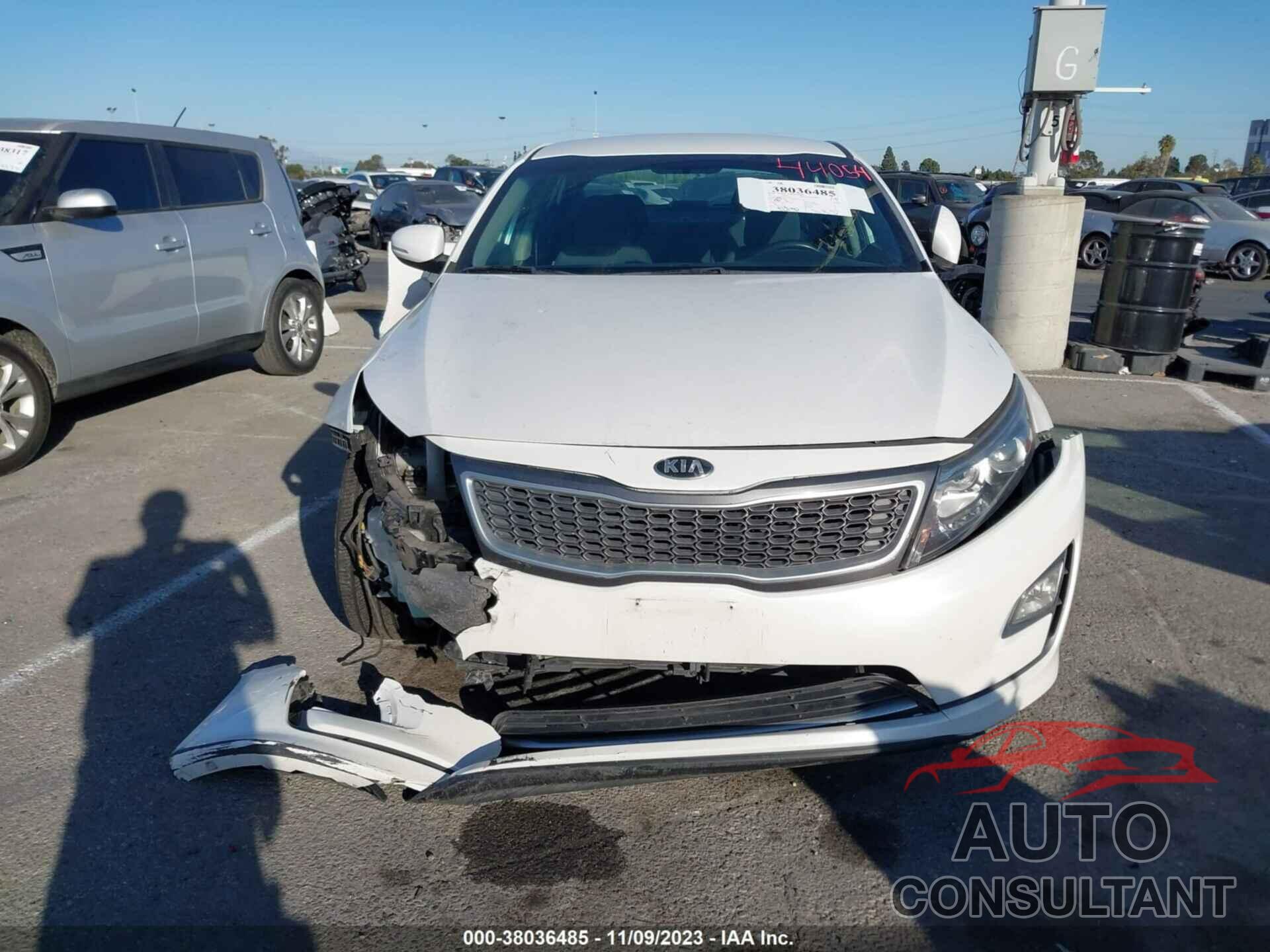 KIA OPTIMA HYBRID 2016 - KNAGM4AD1G5095917