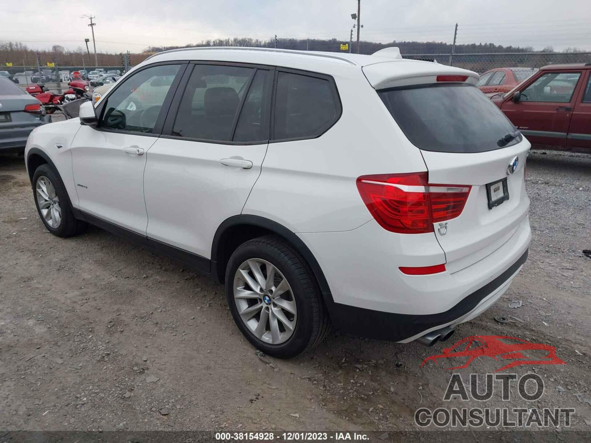 BMW X3 2016 - 5UXWX9C58G0D91377