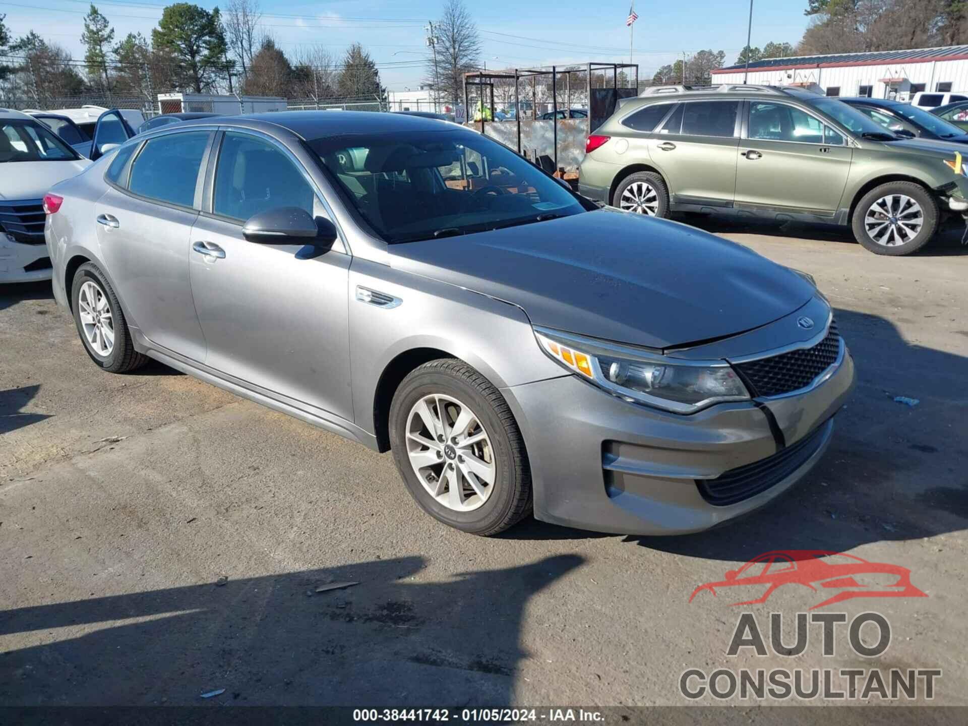 KIA OPTIMA 2016 - 5XXGT4L38GG113061