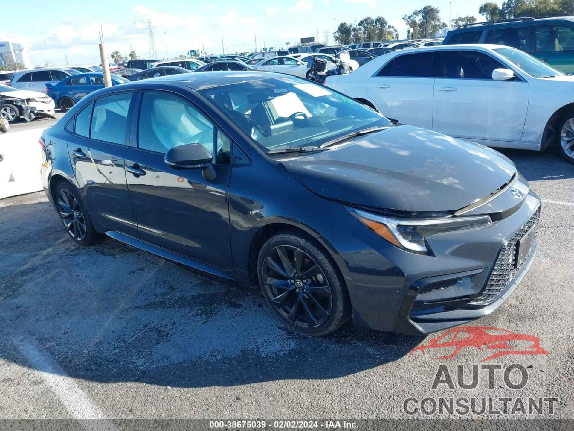 TOYOTA COROLLA 2023 - JTDP4MCE0P3516658