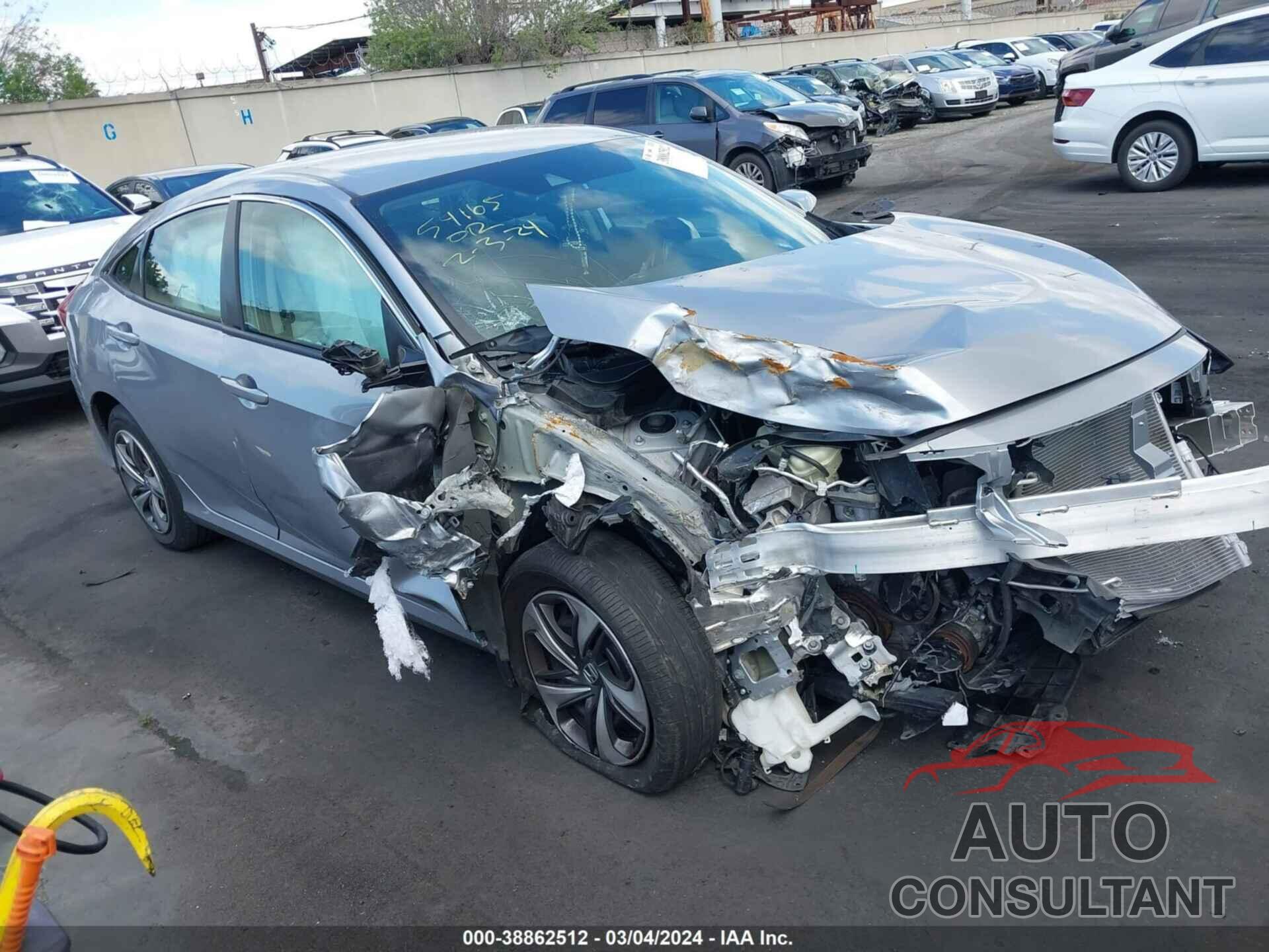 HONDA CIVIC 2019 - 2HGFC2F66KH540364