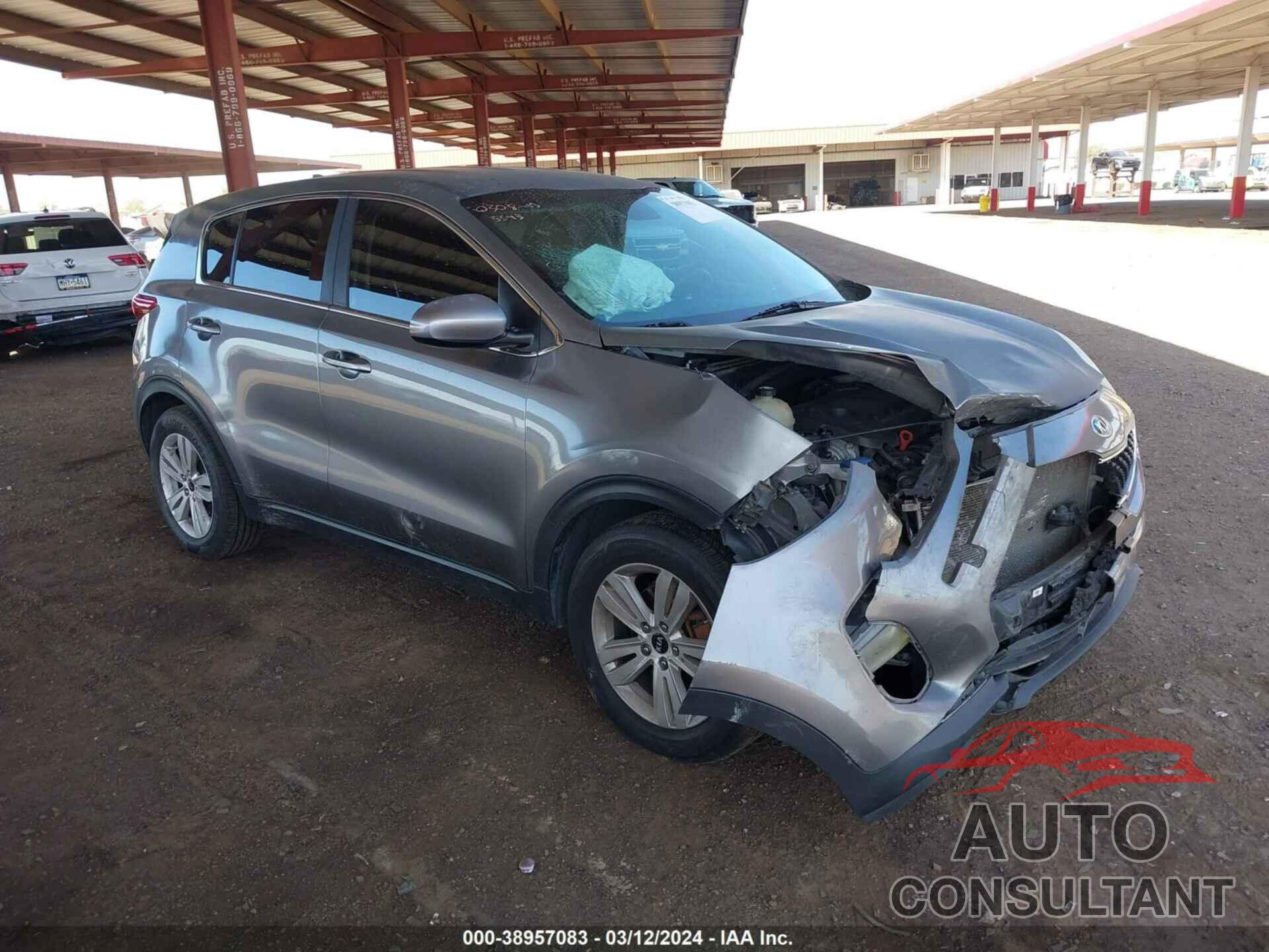 KIA SPORTAGE 2017 - KNDPM3AC7H7053343