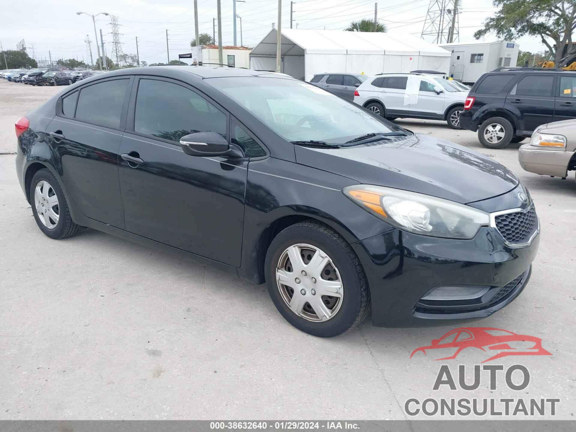 KIA FORTE 2016 - KNAFX4A63G5552781