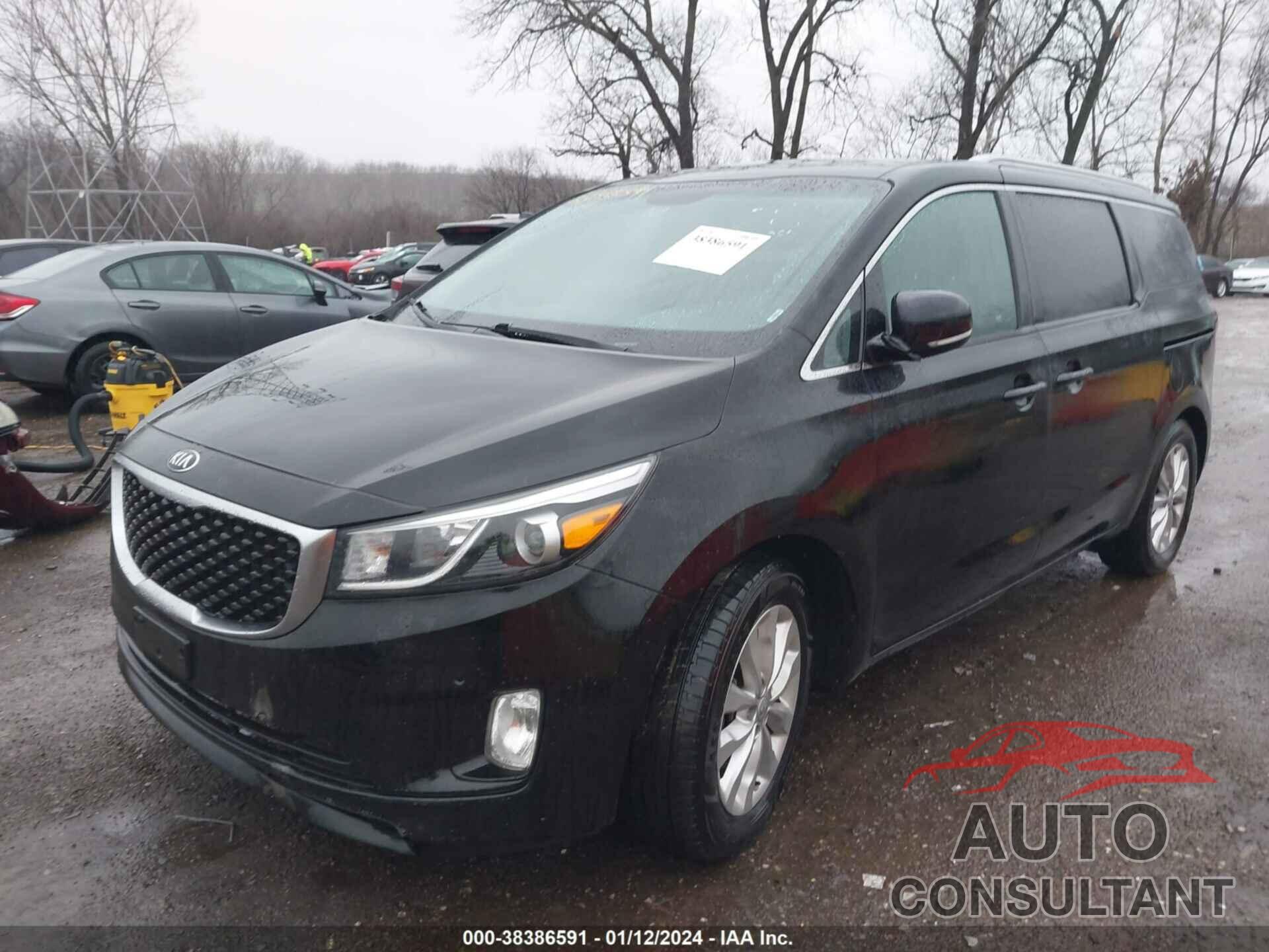 KIA SEDONA 2017 - KNDMC5C18H6263565