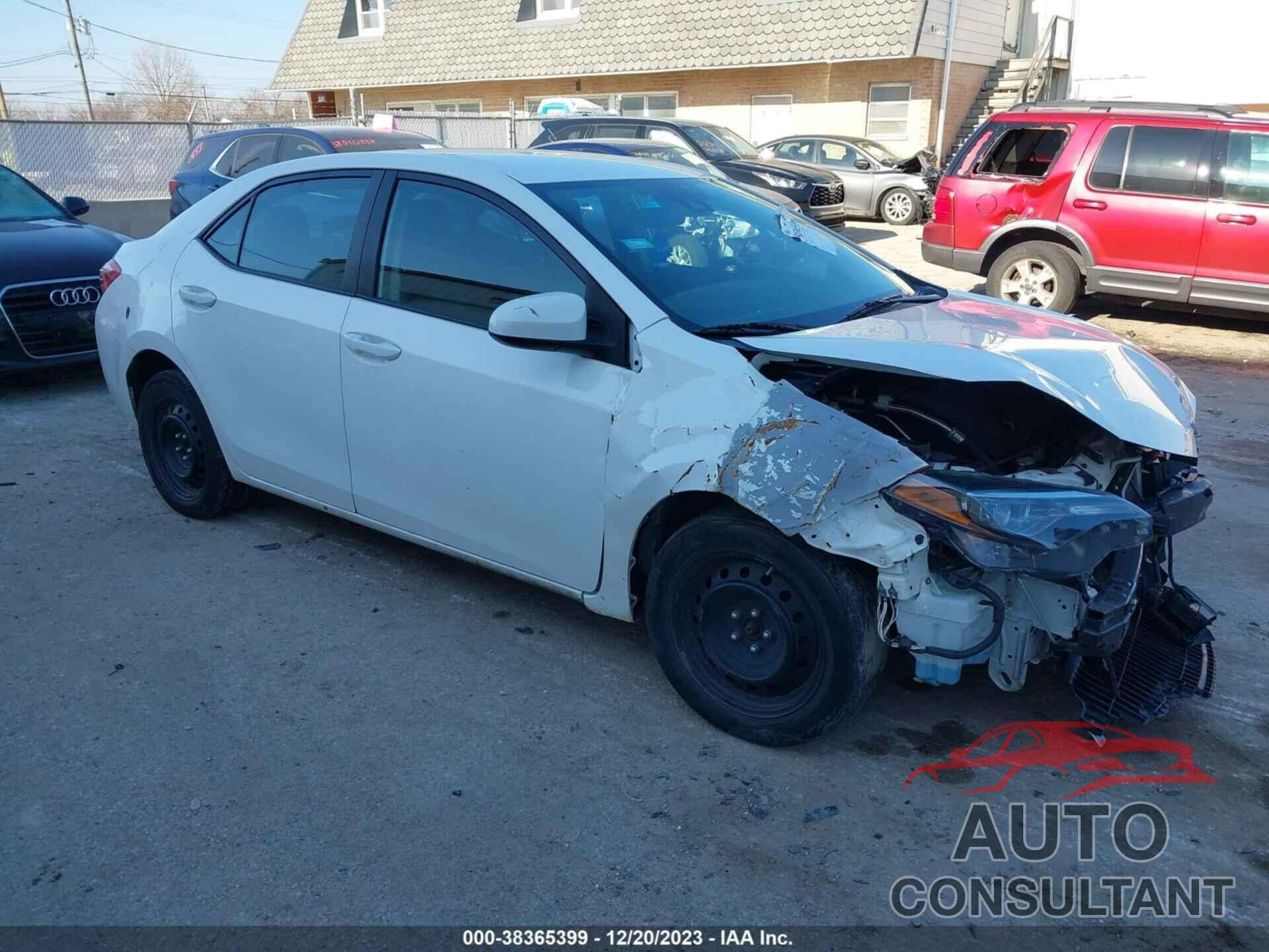 TOYOTA COROLLA 2019 - 2T1BURHE8KC225440