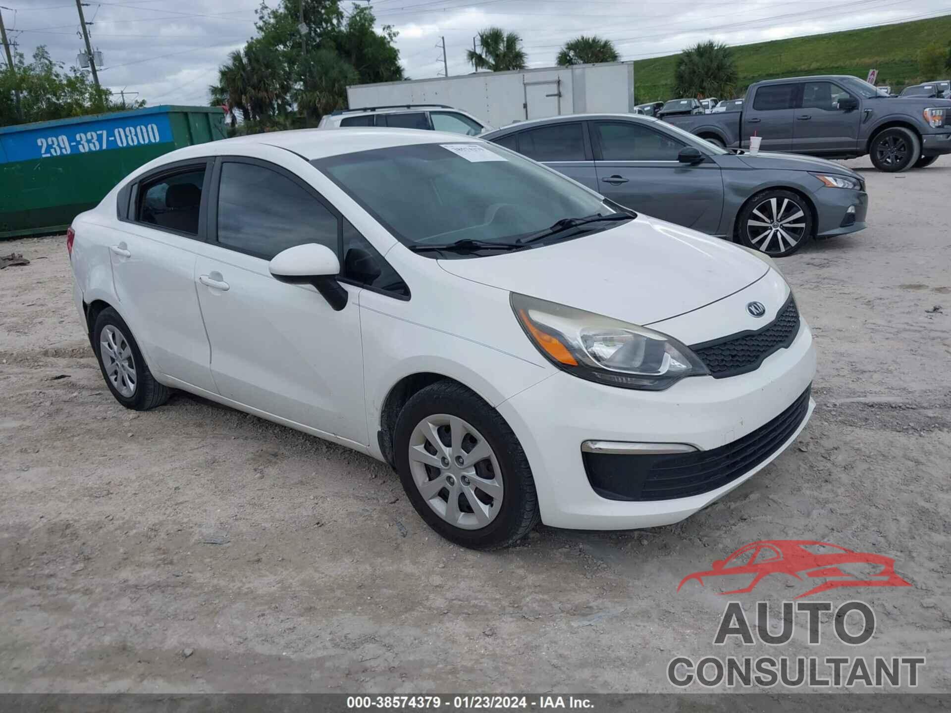 KIA RIO 2016 - KNADM4A32G6638647