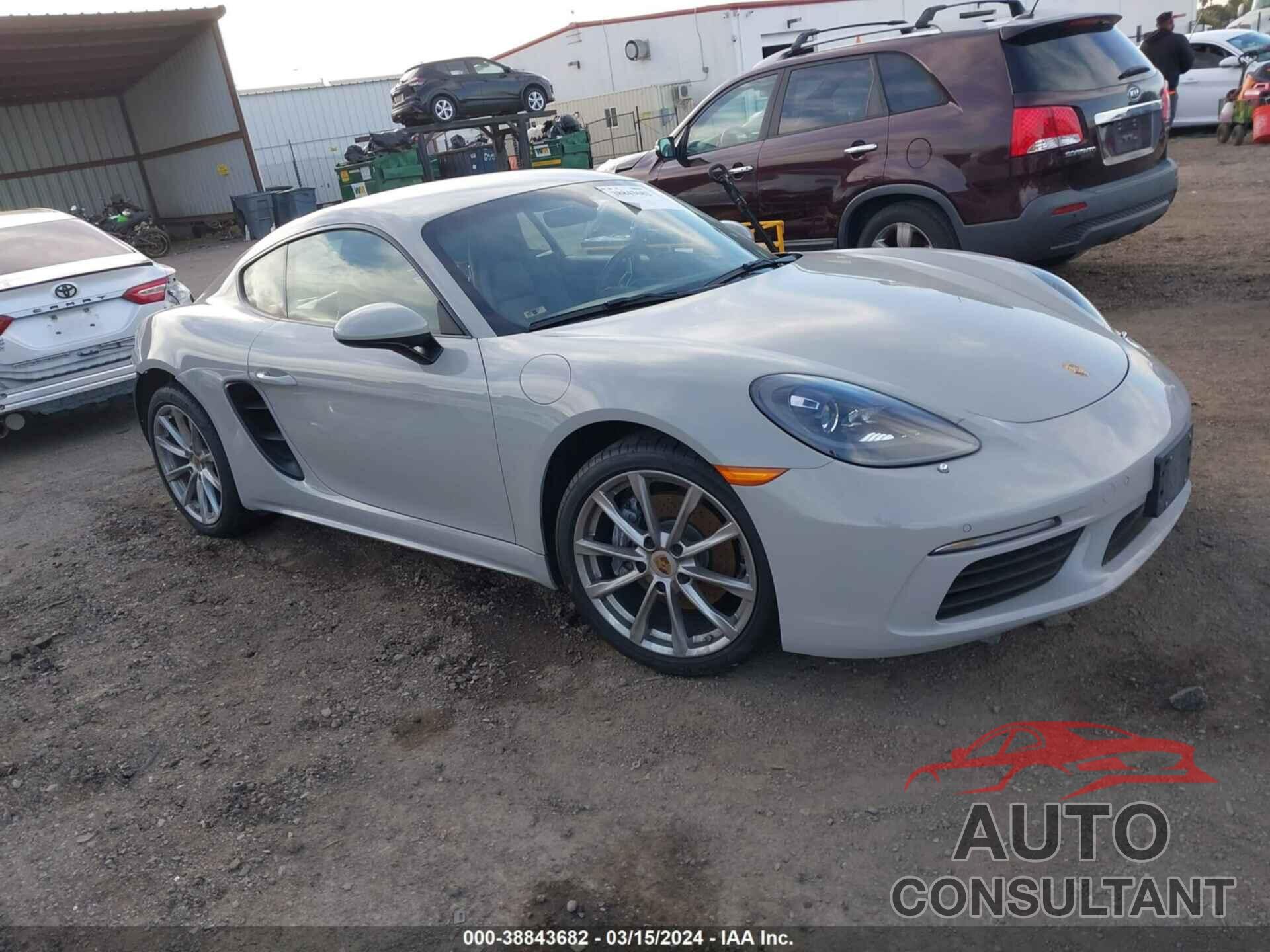 PORSCHE 718 CAYMAN 2019 - WP0AA2A84KS260538