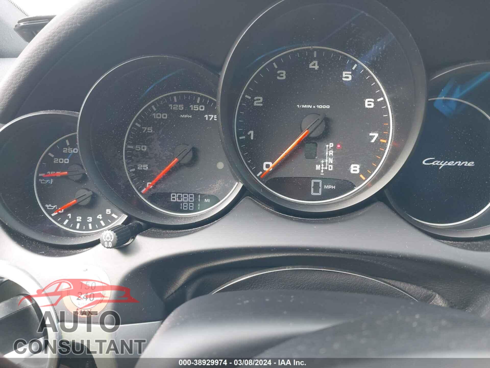 PORSCHE CAYENNE 2016 - WP1AA2A29GLA10224
