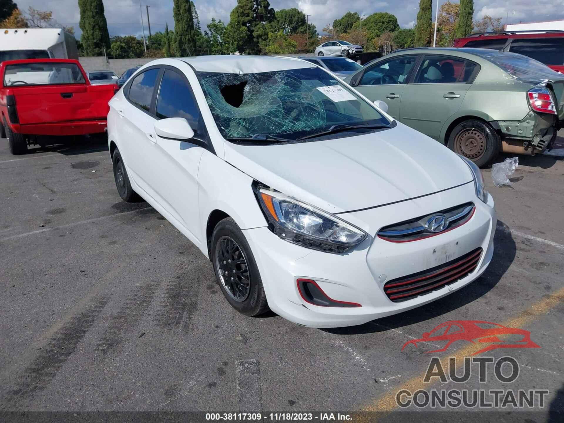 HYUNDAI ACCENT 2017 - KMHCT4AE7HU363627