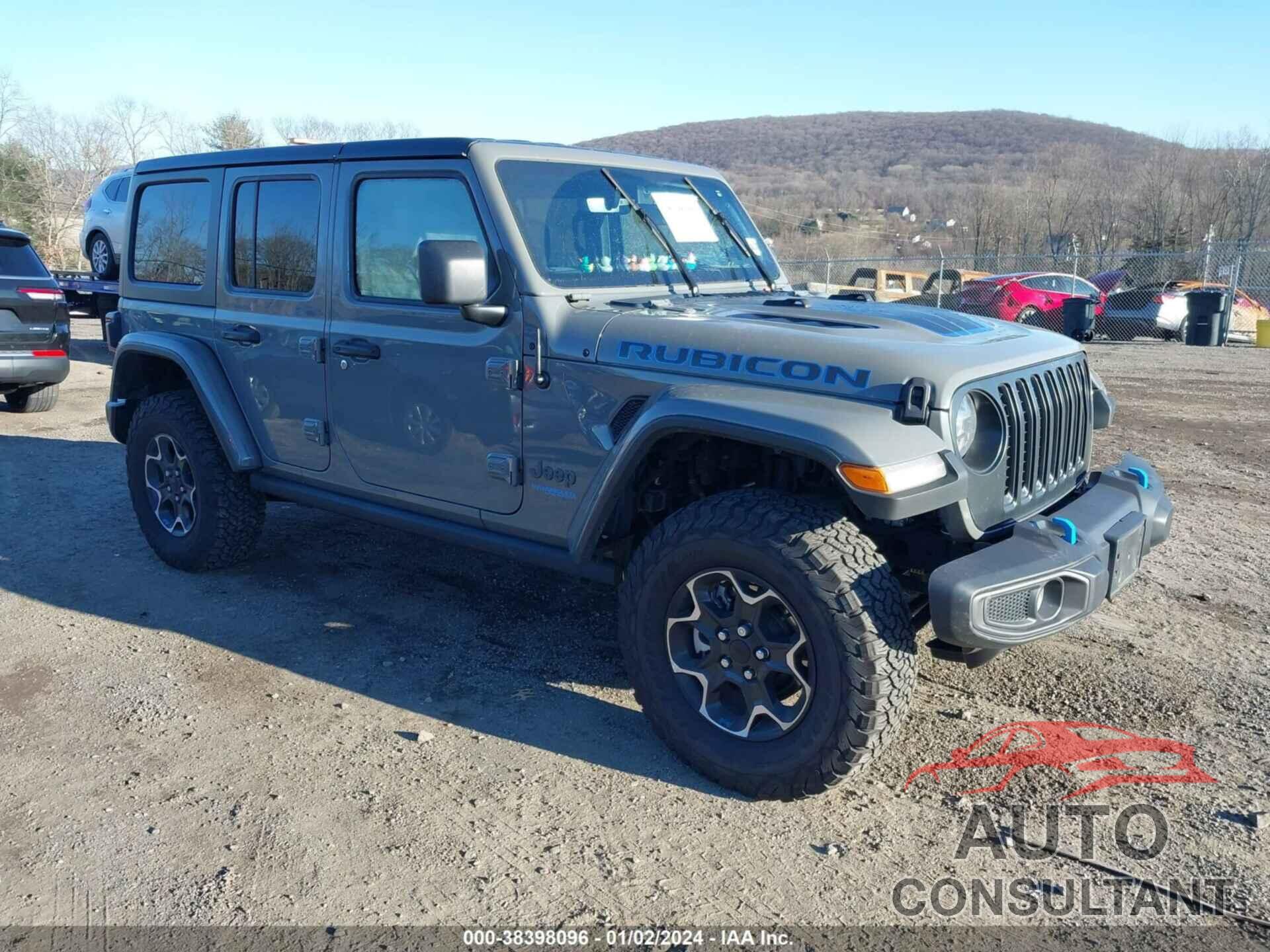 JEEP WRANGLER 4XE 2022 - 1C4JJXR67NW178185