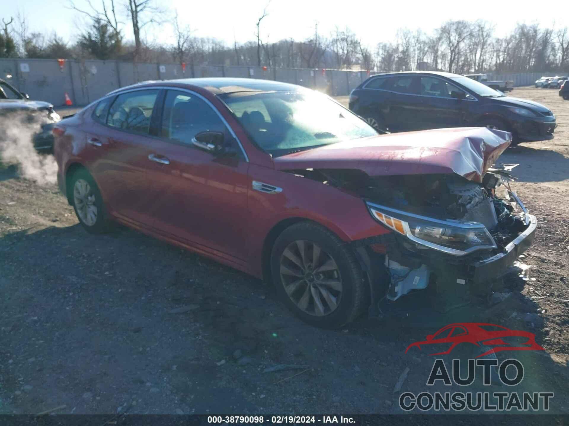 KIA OPTIMA 2018 - 5XXGT4L31JG218807