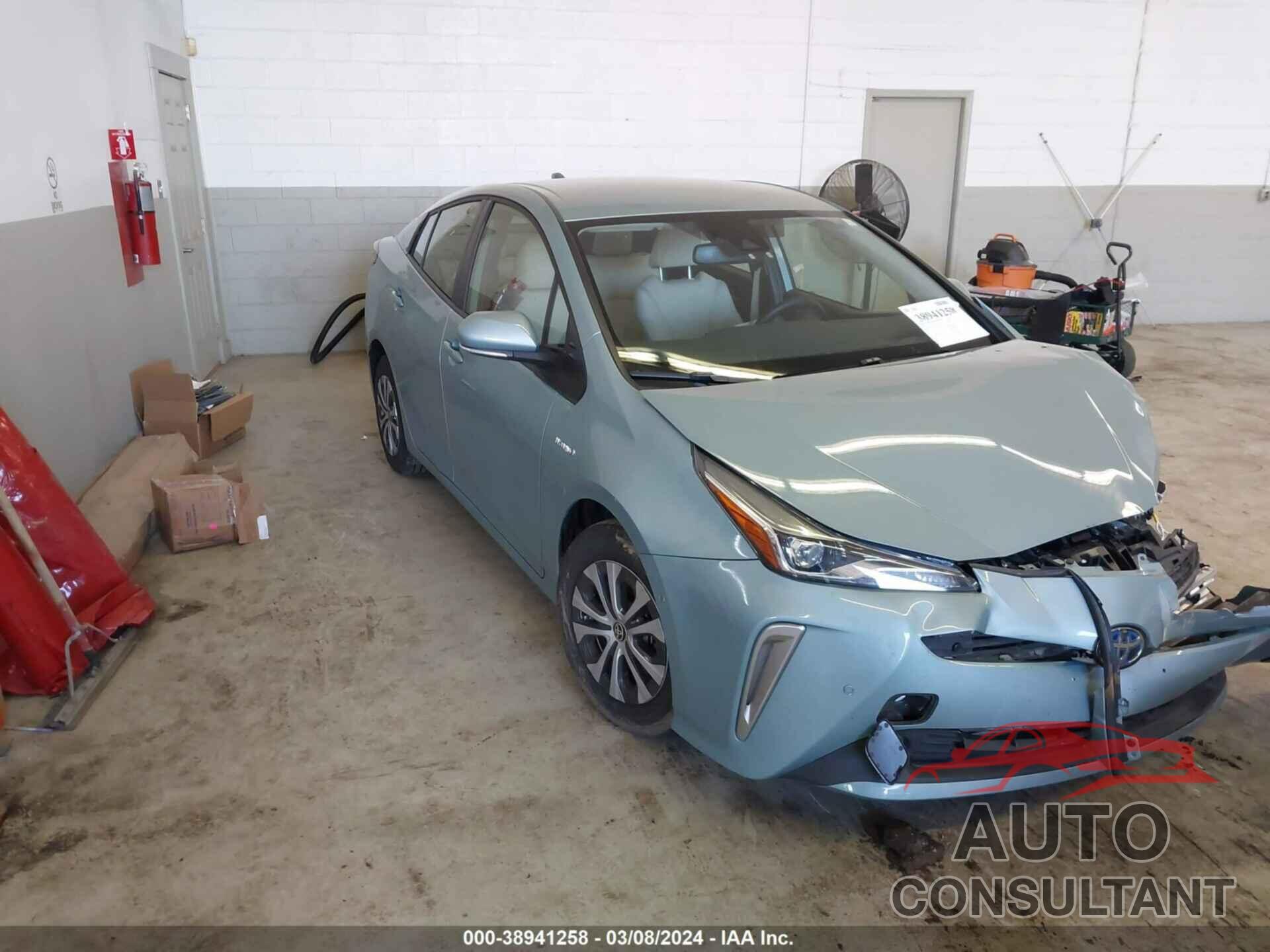 TOYOTA PRIUS 2021 - JTDL9MFU9M3028291