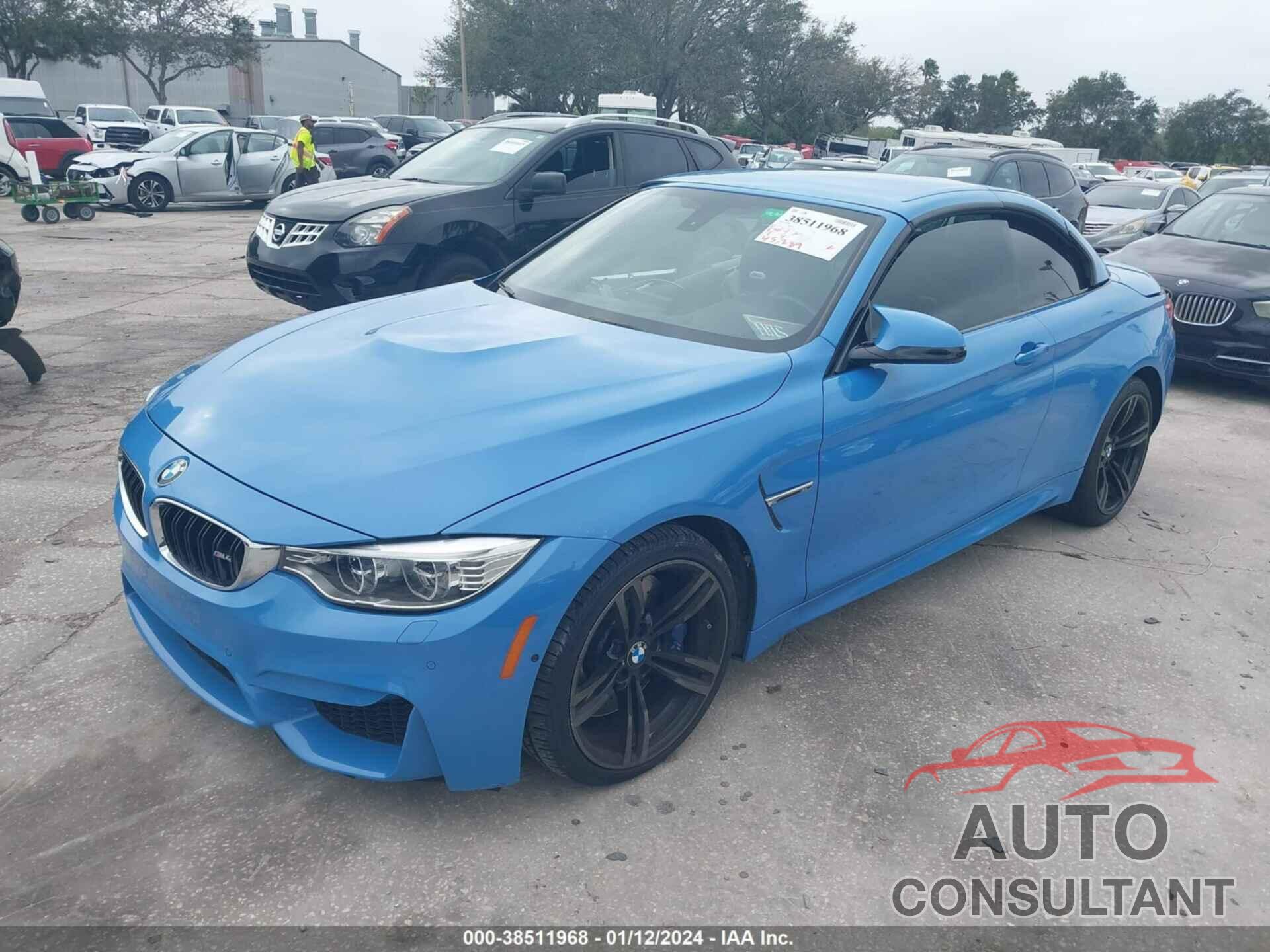 BMW M4 2016 - WBS3U9C52GP969807