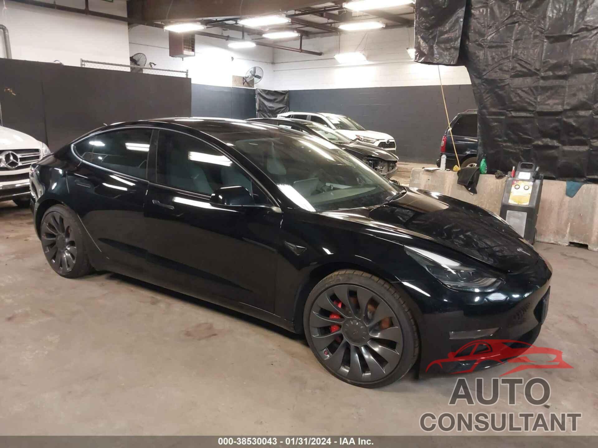 TESLA MODEL 3 2022 - 5YJ3E1EC4NF162908