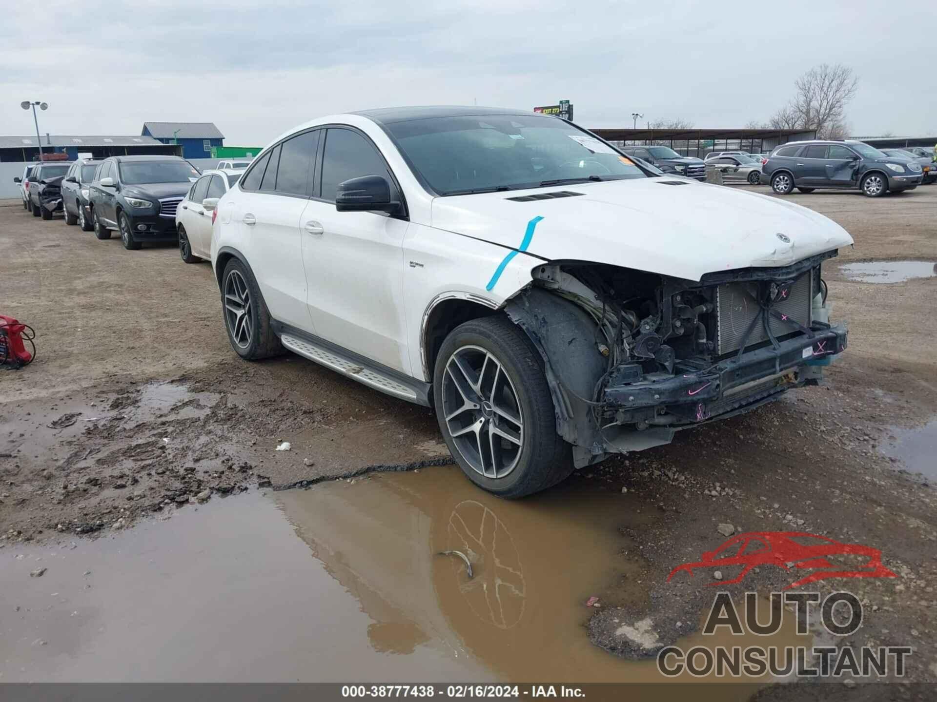 MERCEDES-BENZ AMG GLE 43 COUPE 2018 - 4JGED6EB7JA117718